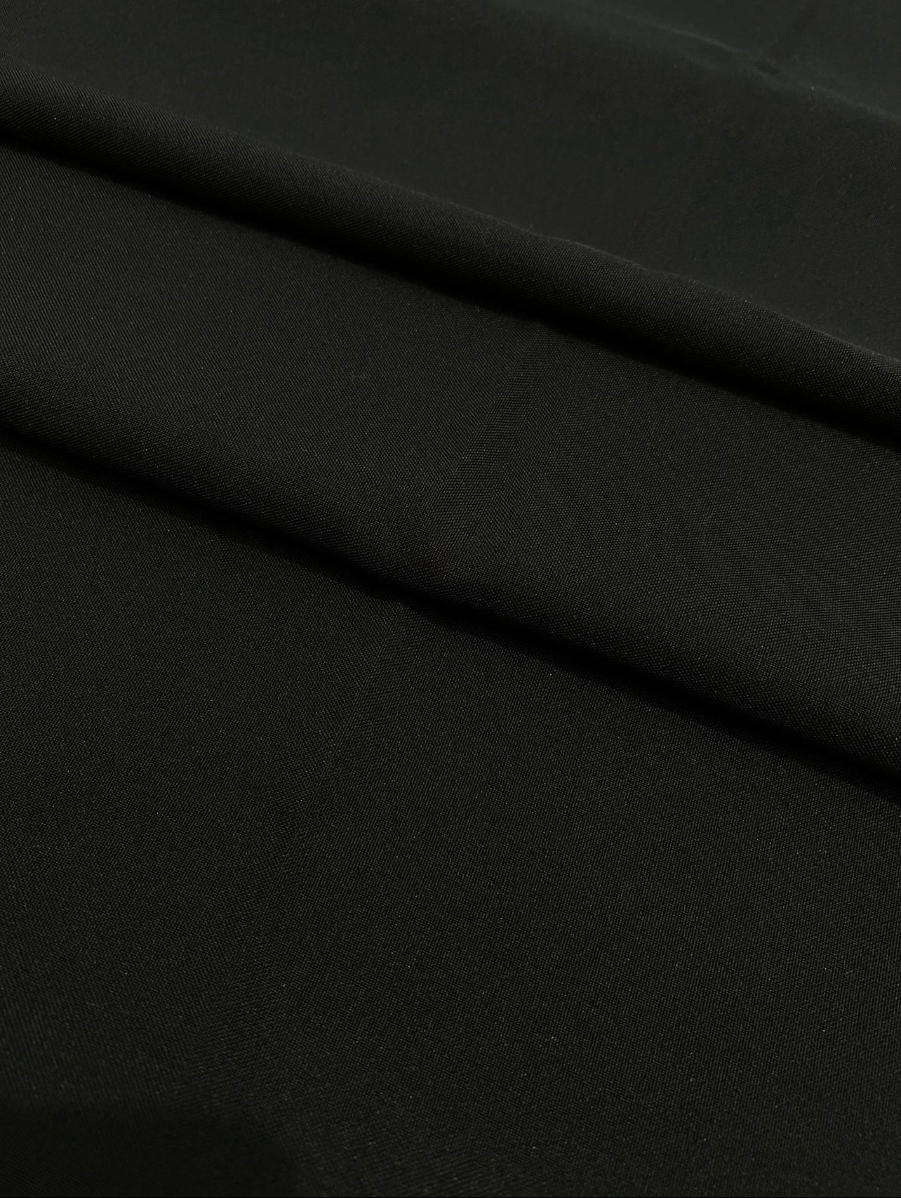 Black Poly Poplin - Image 6
