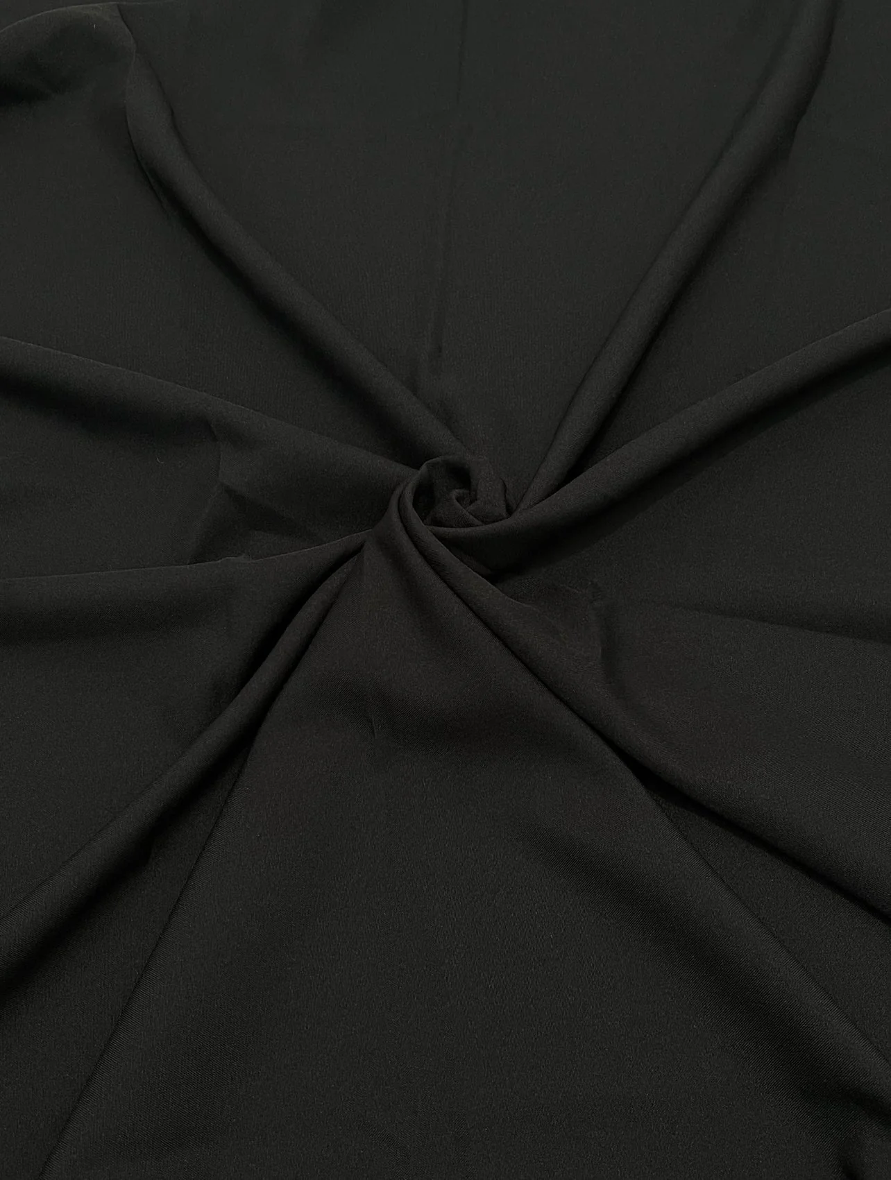 Black Poly Poplin - Image 7