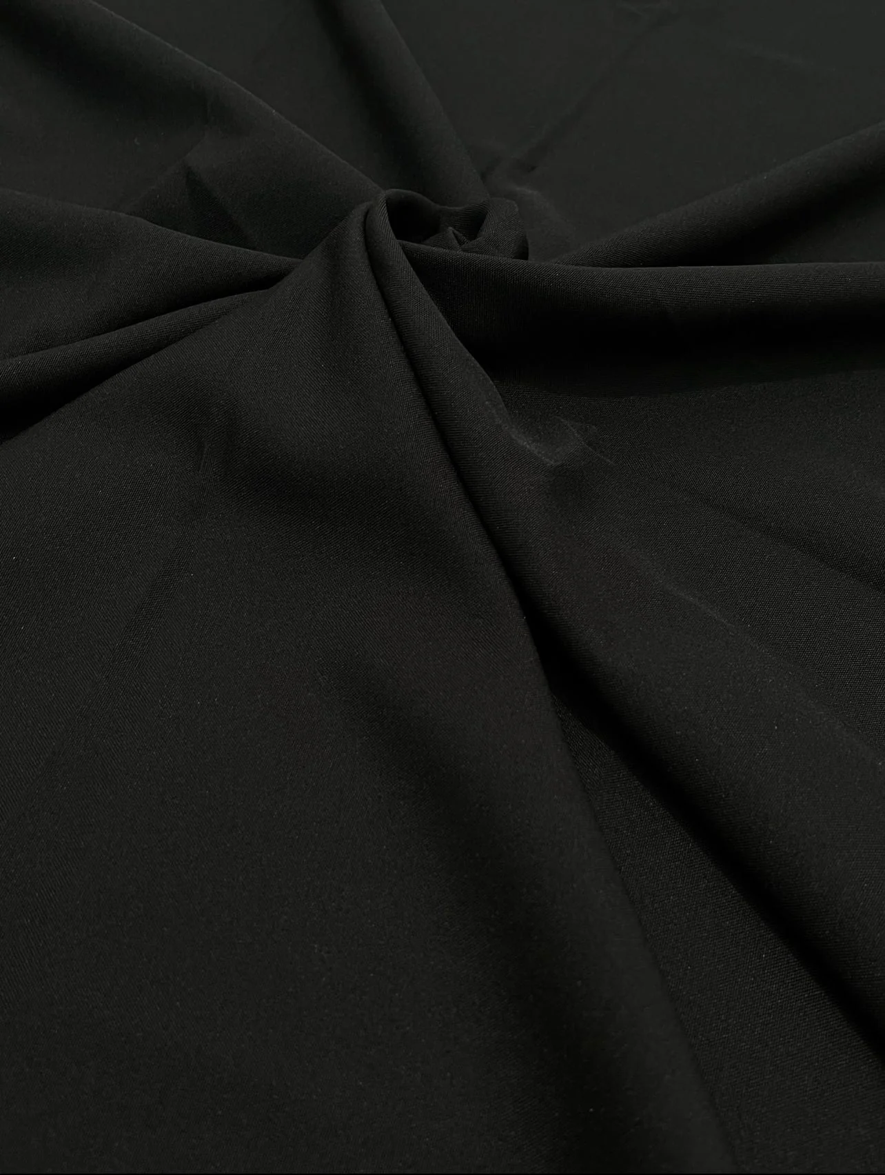 Black Poly Poplin - Image 9