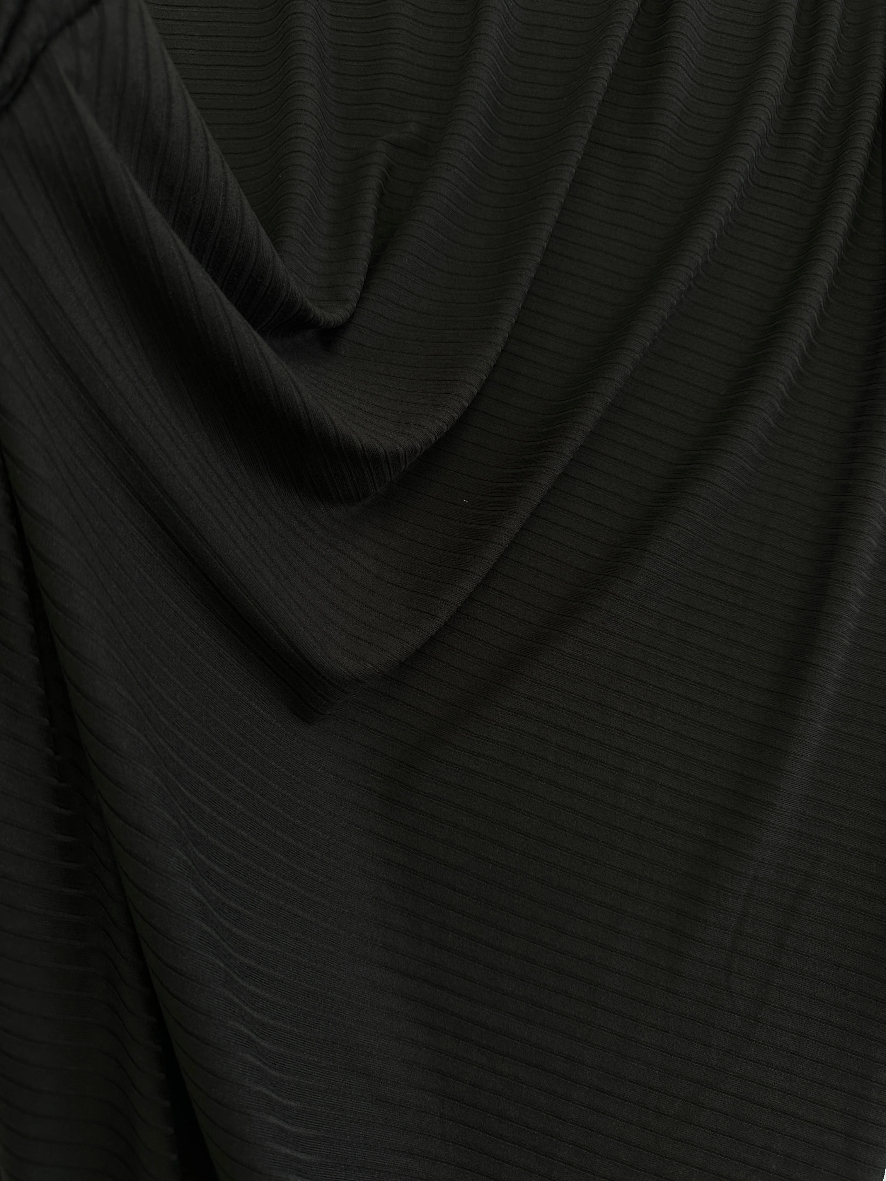 Black Rib Knit - Image 5