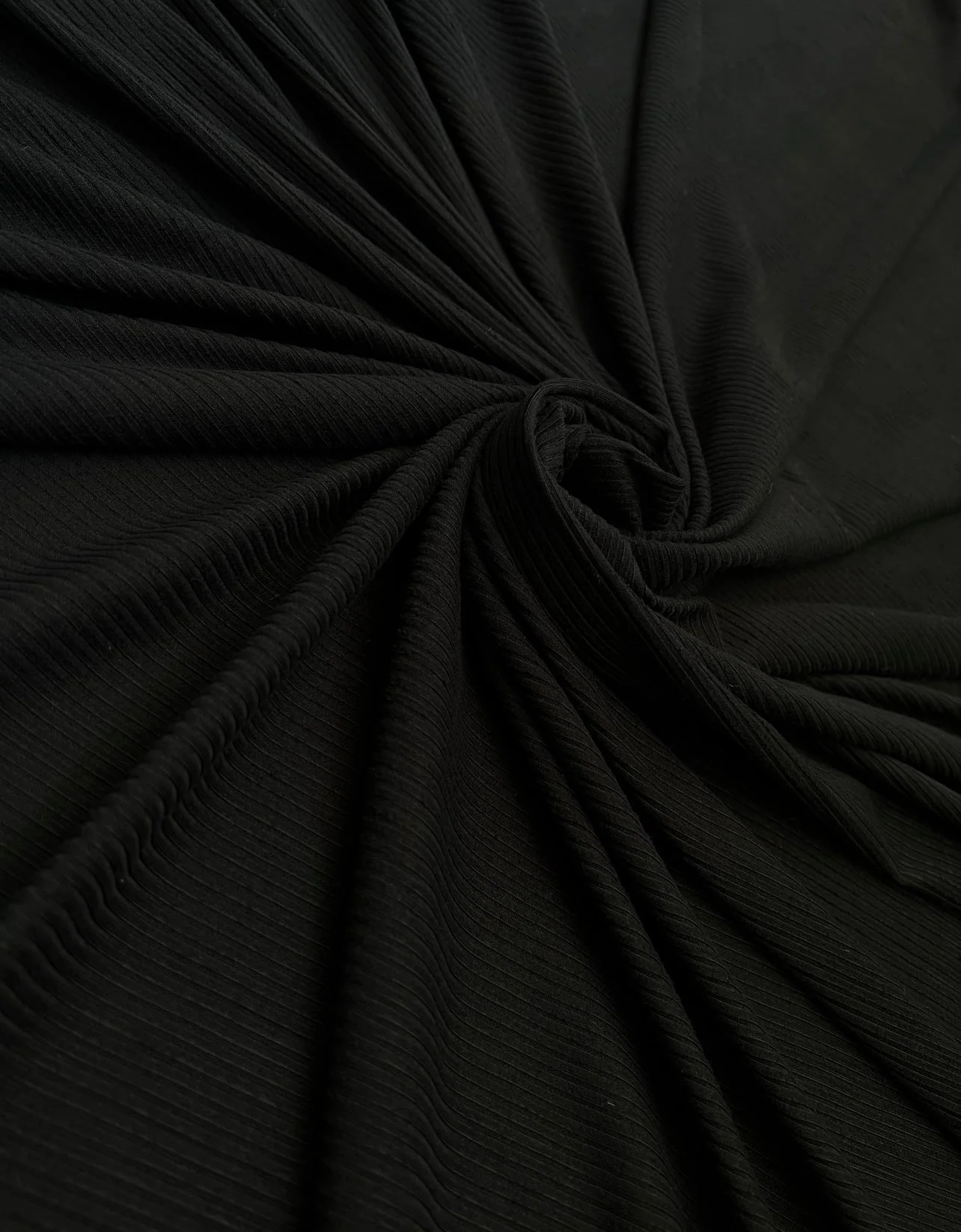 Black Rib Knit - Image 7