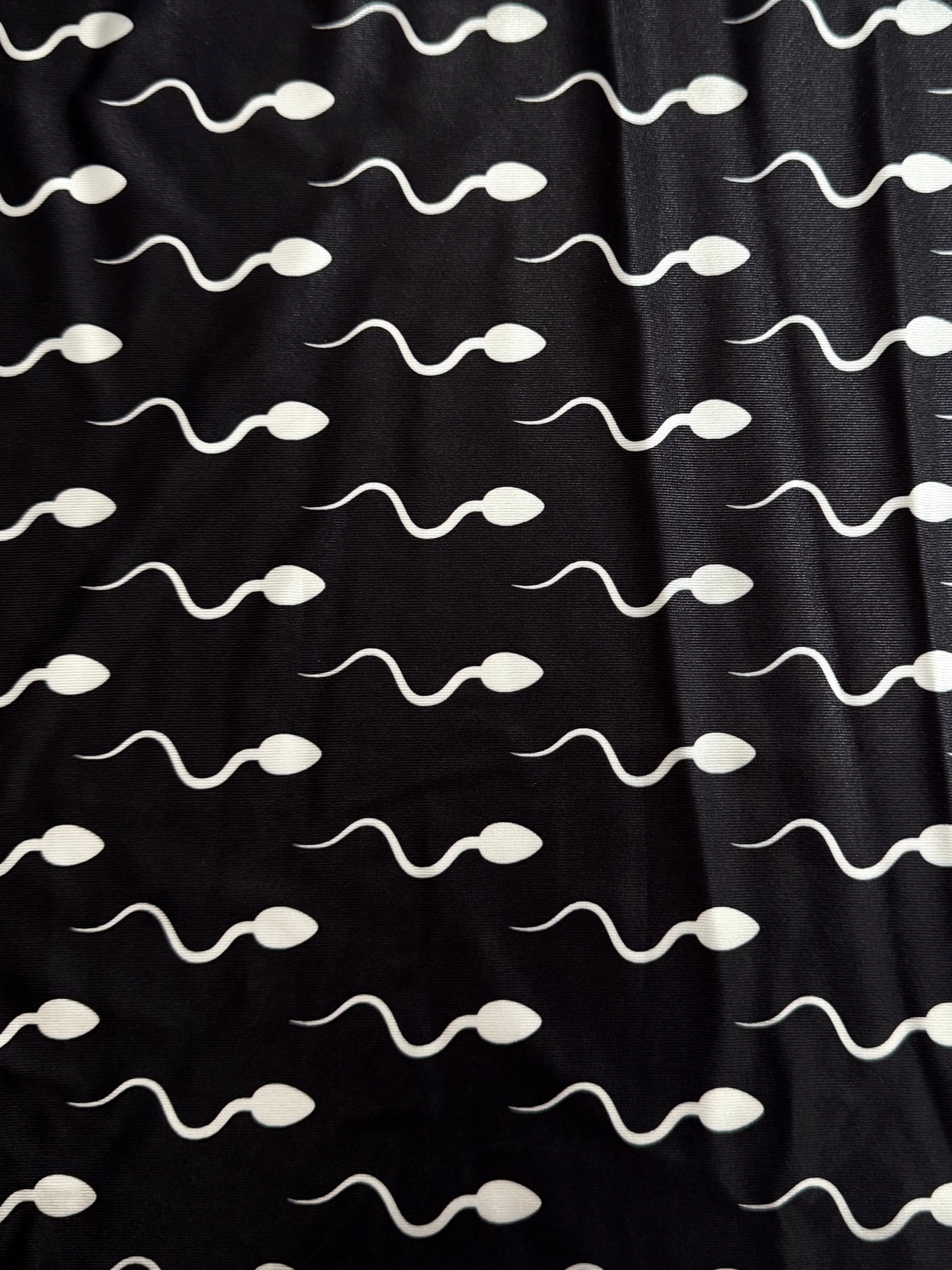 Black Fastest Swimmer Nylon Spandex - Image 2