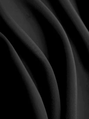Black Stretch Crepe - Image 3