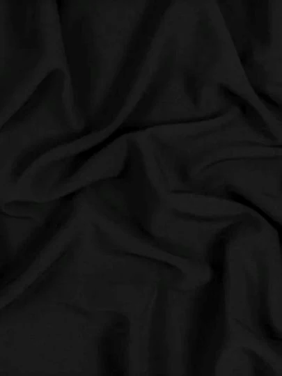 Black Stretch Crepe - Image 4