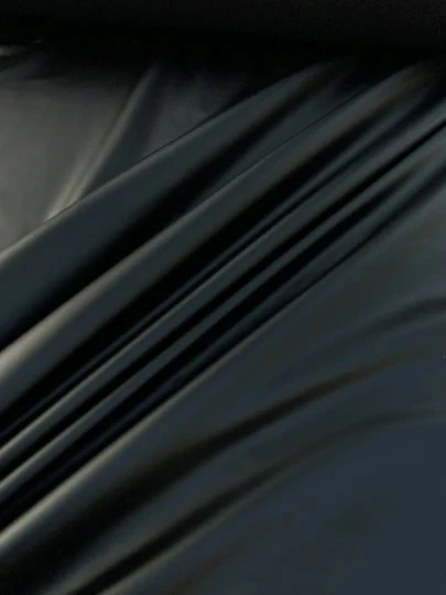 Black Stretch Faux Leather - Image 6