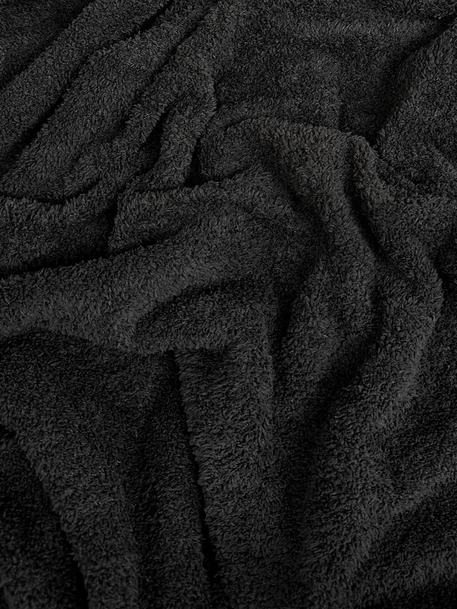 Black Terry Cloth Knit - Image 7