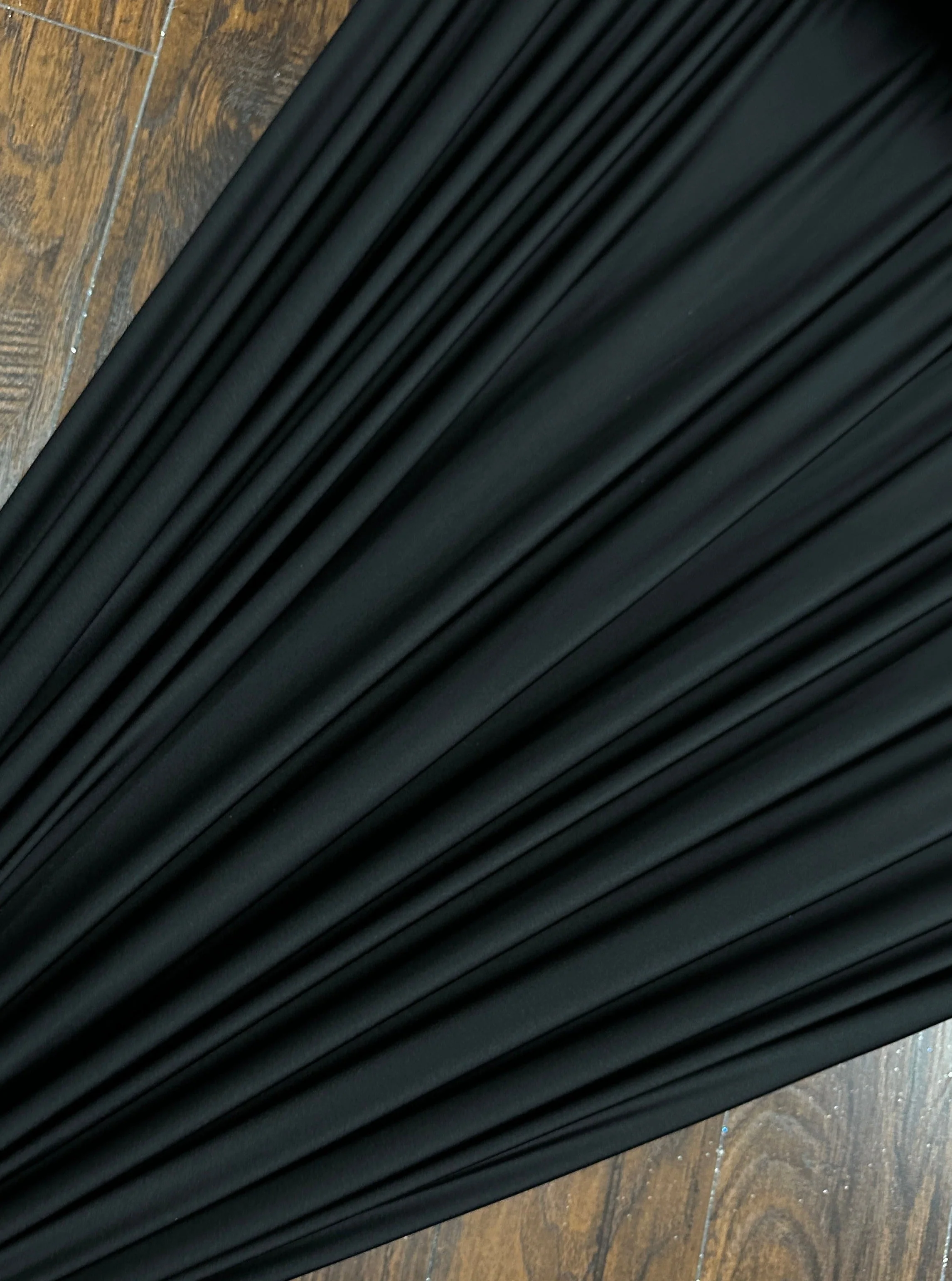 Black Lulu Yoga Nylon Spandex - Image 3