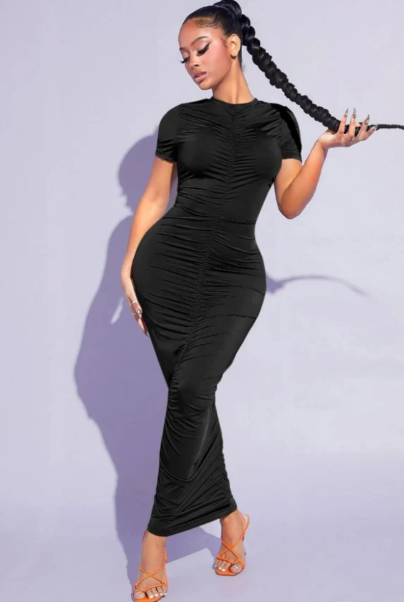 Black Lulu Yoga Nylon Spandex - Image 8
