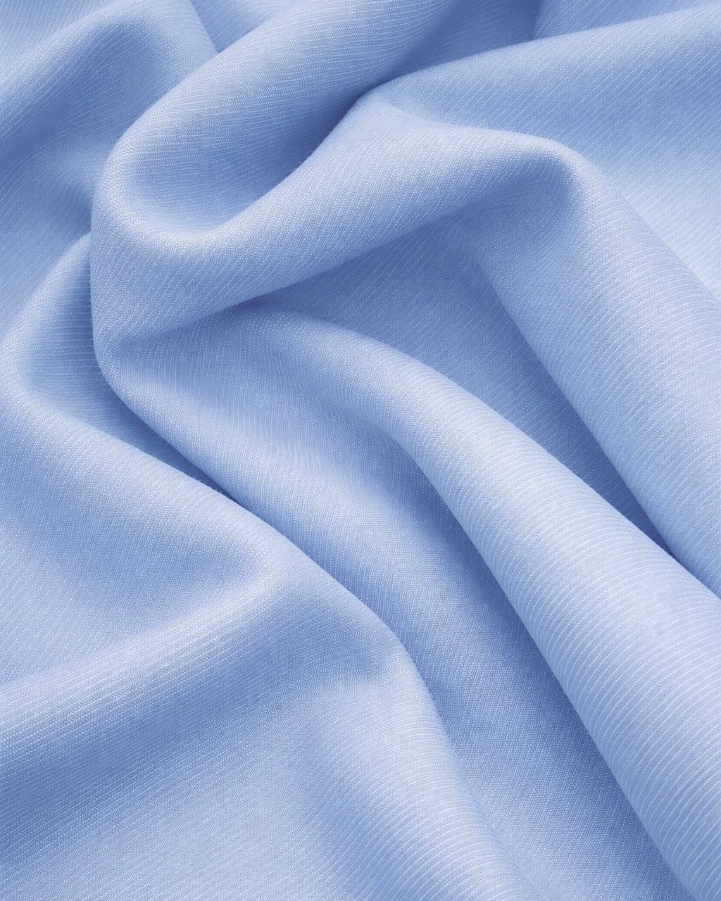 Blue Denim Look Stretch Twill - Image 6