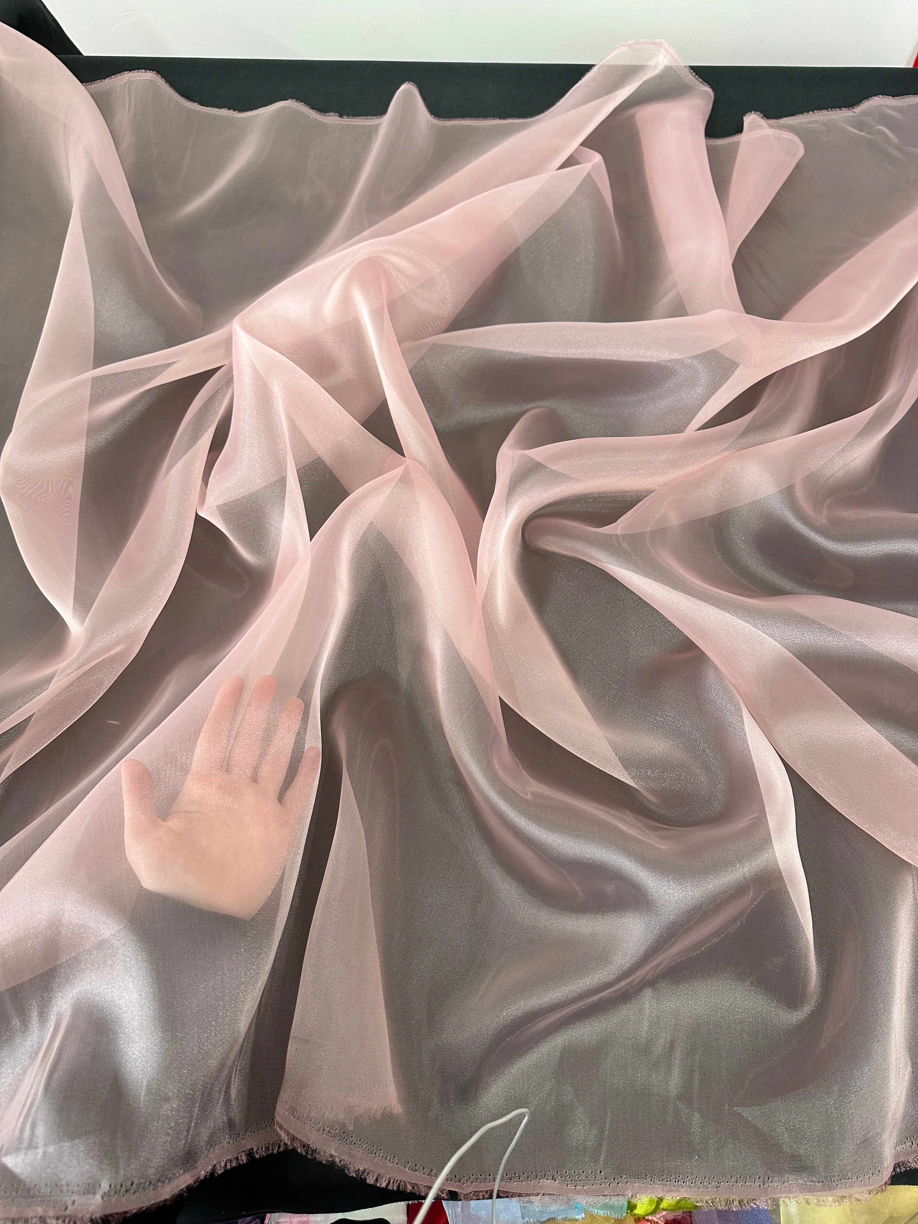 Blush Crystal Organza - Image 11