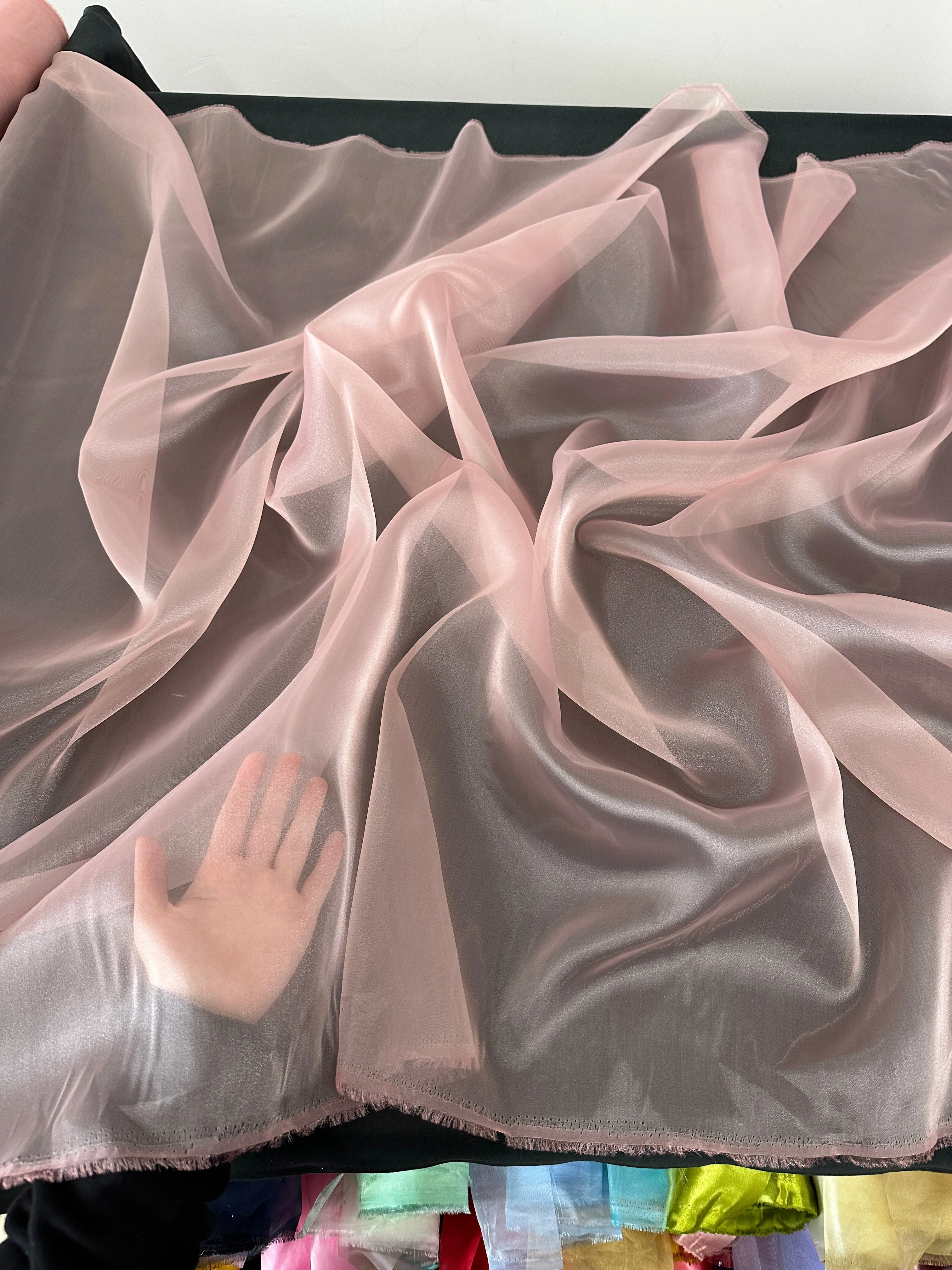 Blush Crystal Organza - Image 7
