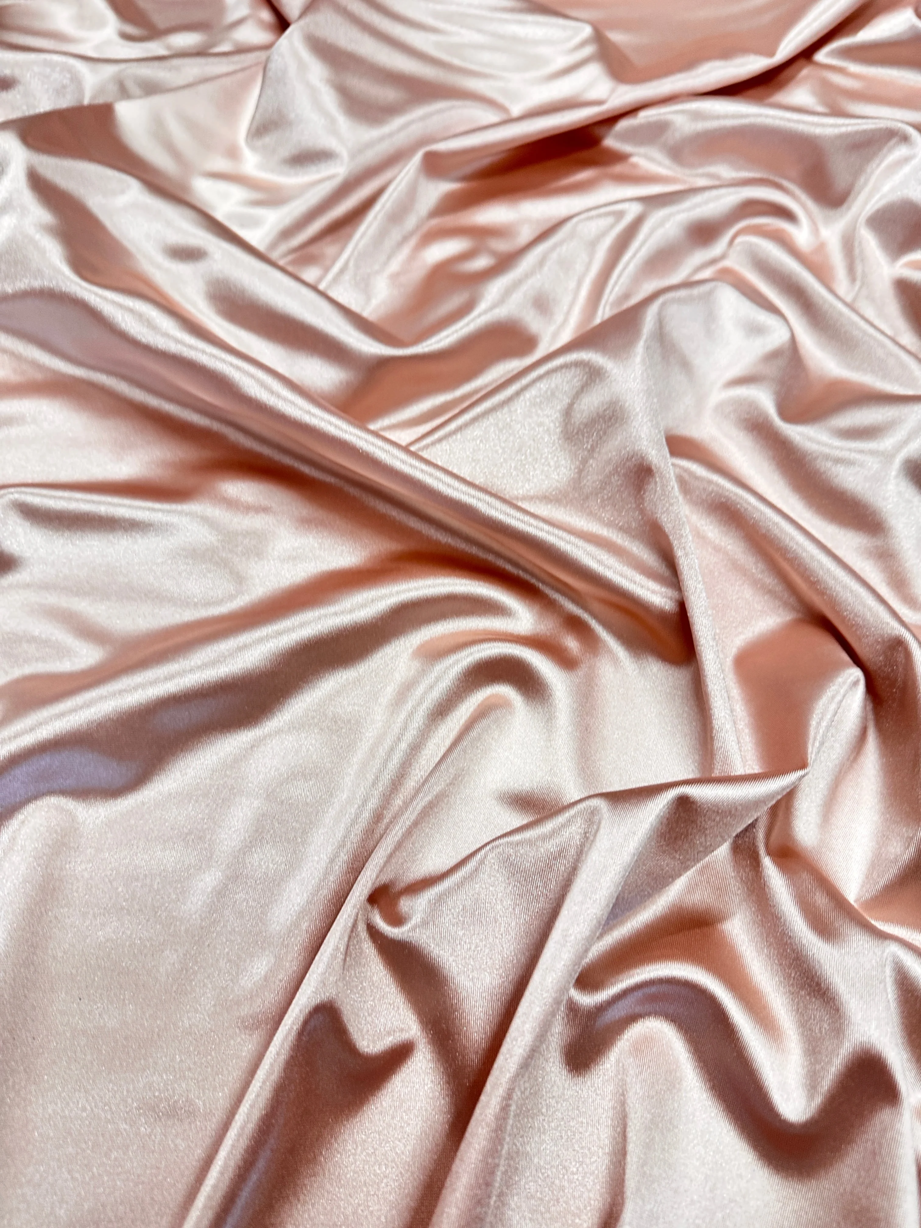 Blush Shiny Nylon Spandex - Image 6