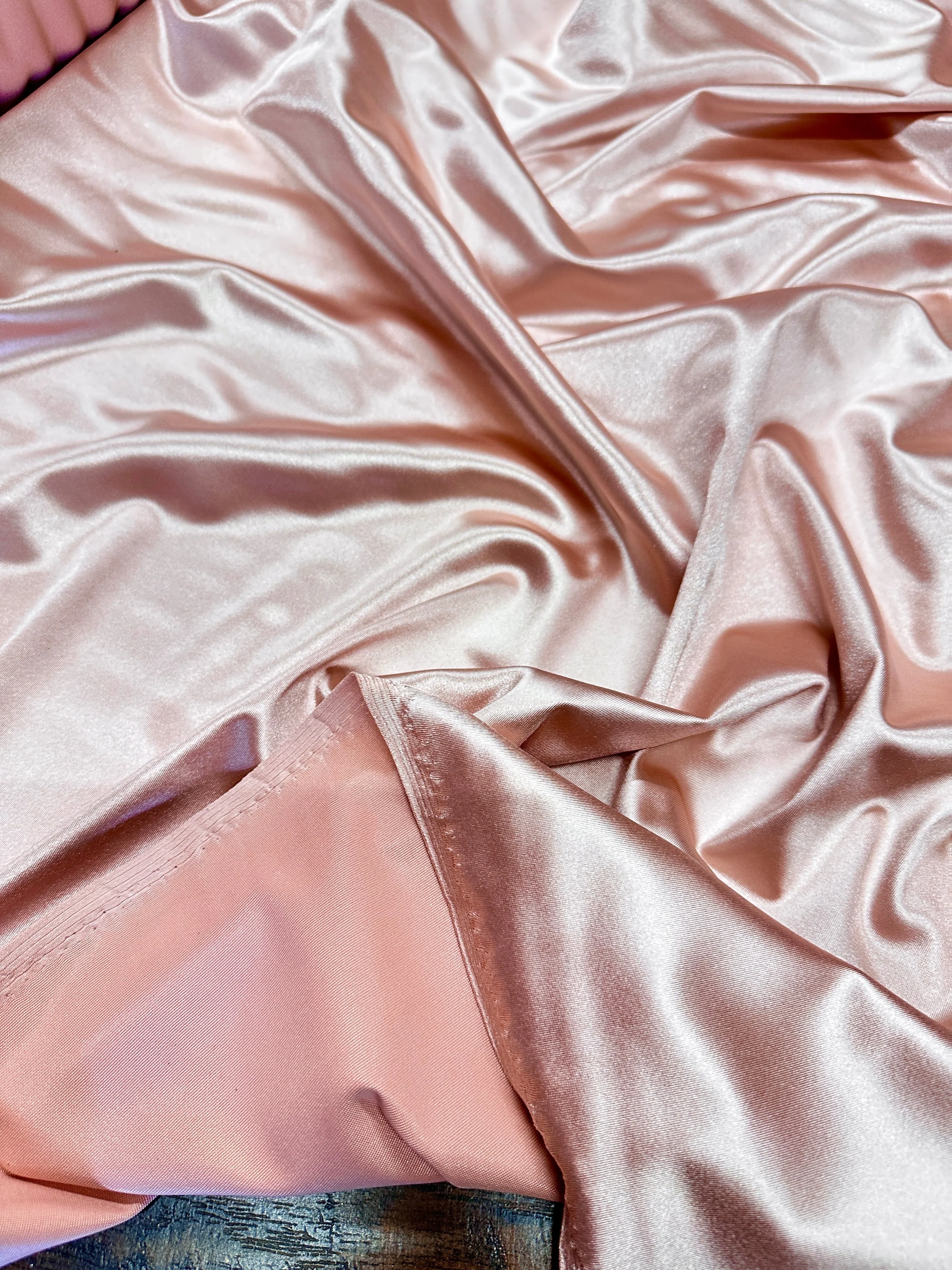 Blush Shiny Nylon Spandex - Image 8