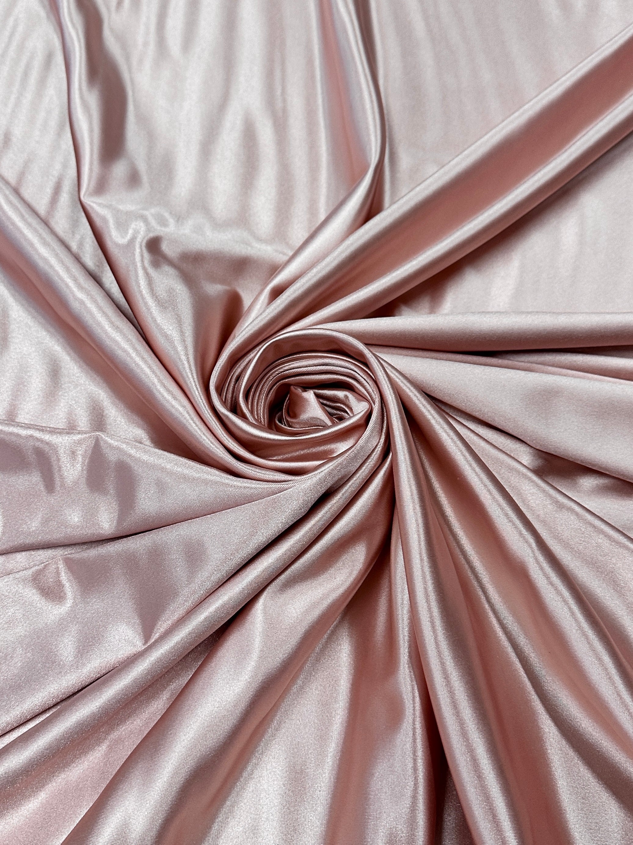 Blush Shiny Nylon Spandex - Image 9