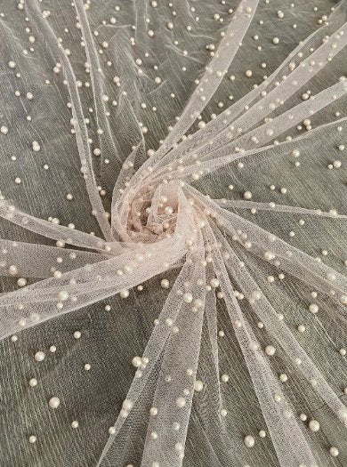 Blush Pearl Tulle - Image 3