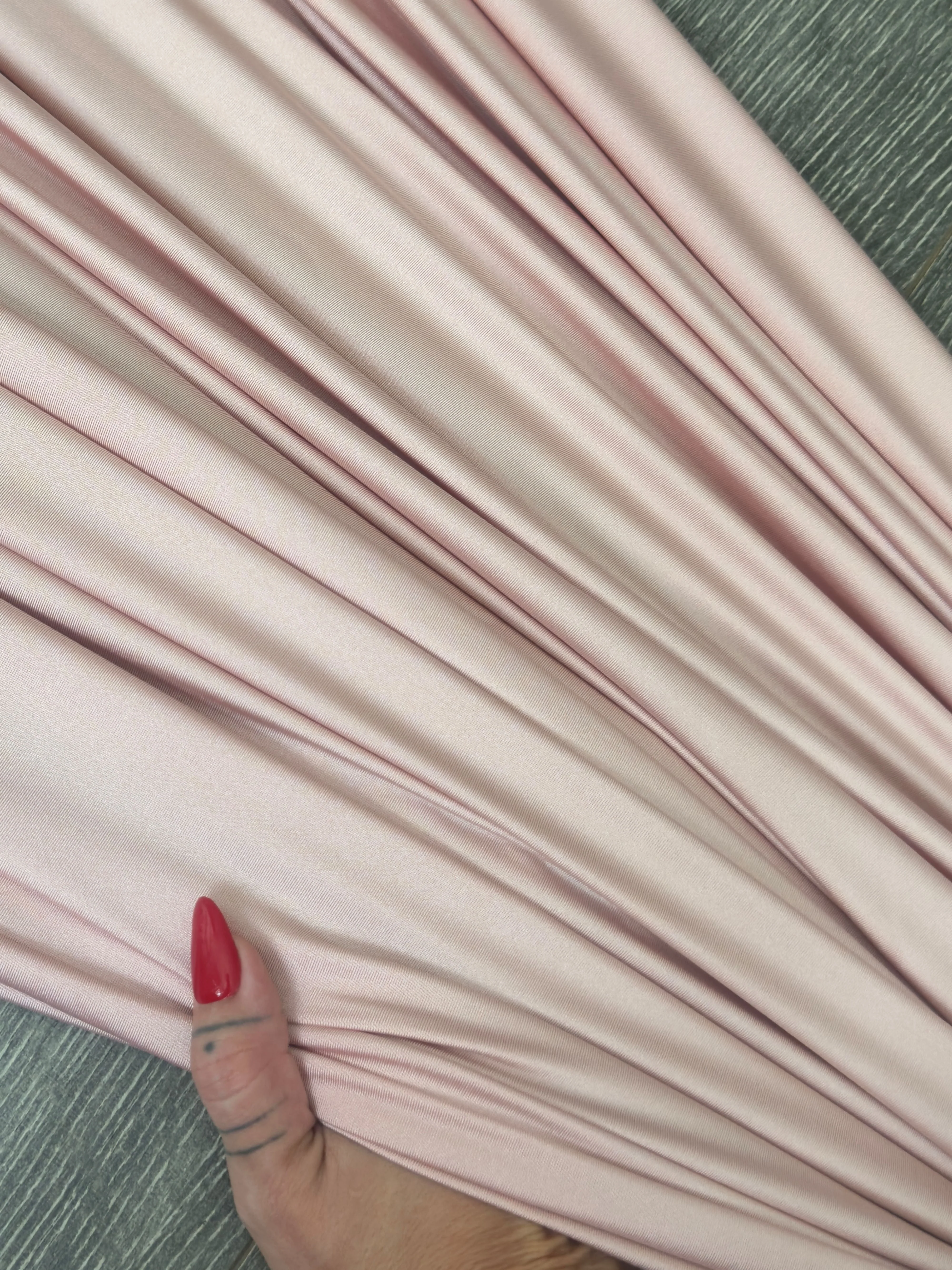 Blush Pink Lulu Yoga Nylon Spandex - Image 5