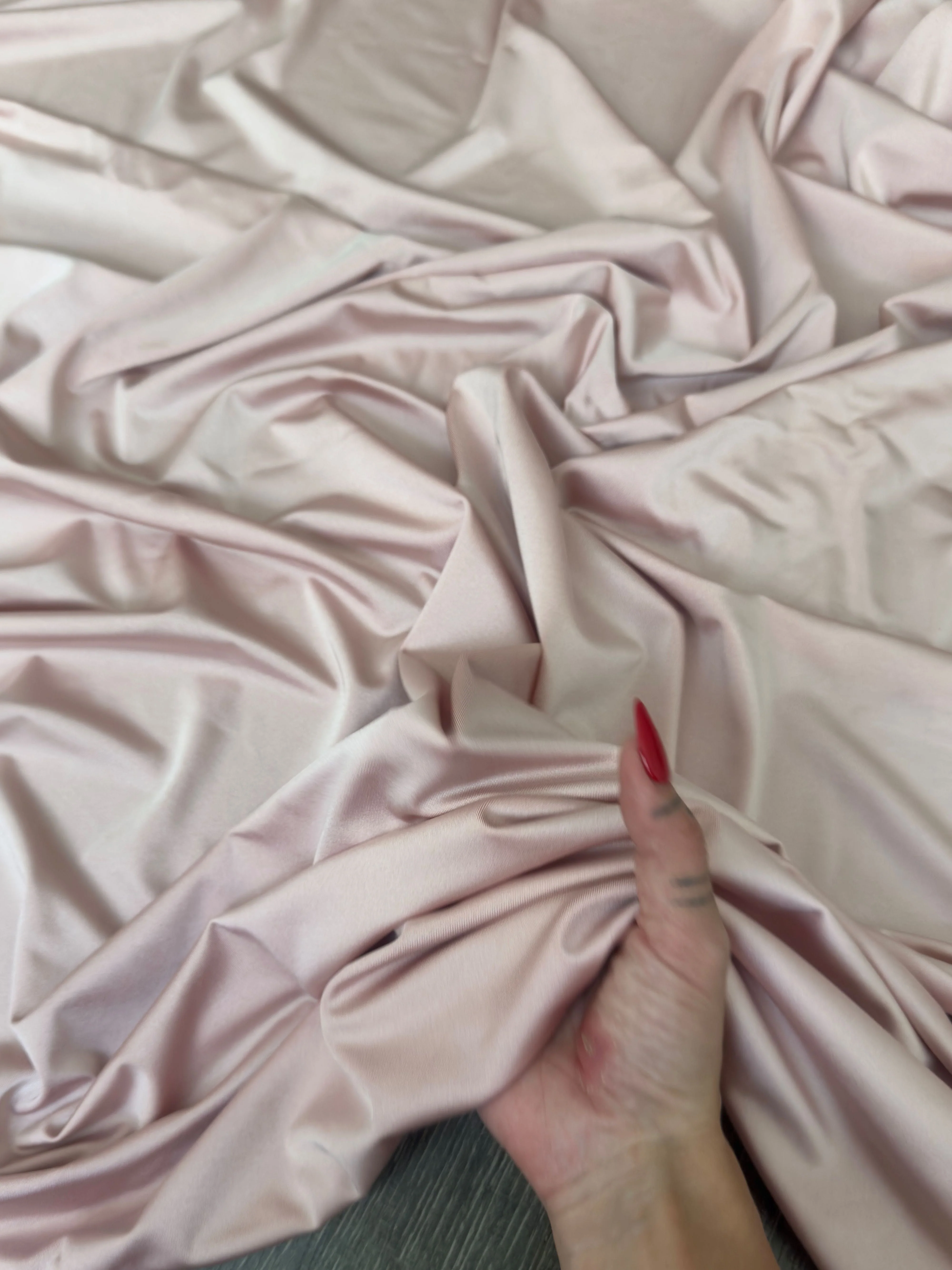 Blush Pink Lulu Yoga Nylon Spandex - Image 6