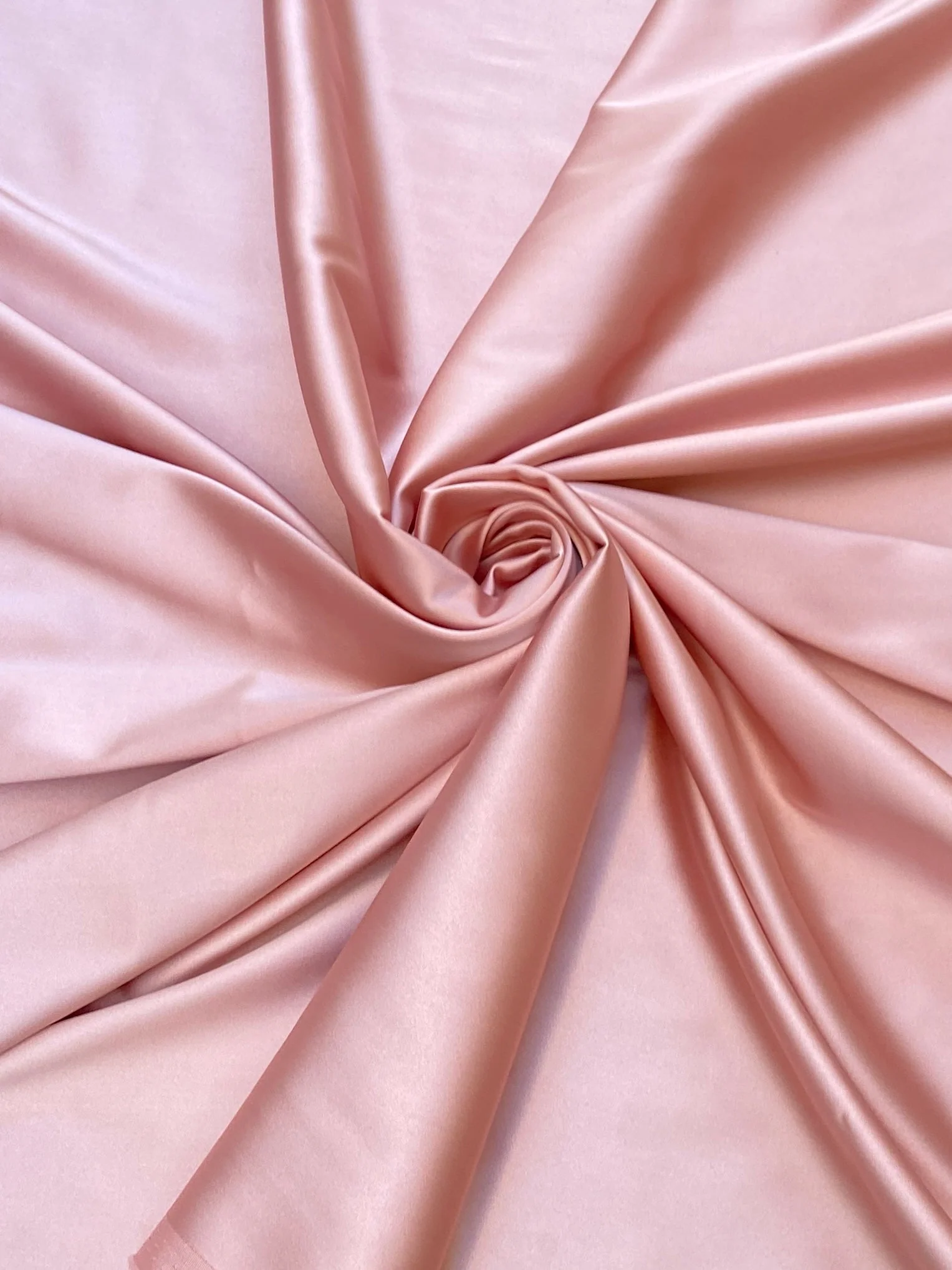 Blush Stretch Crepe Back Satin - Image 2