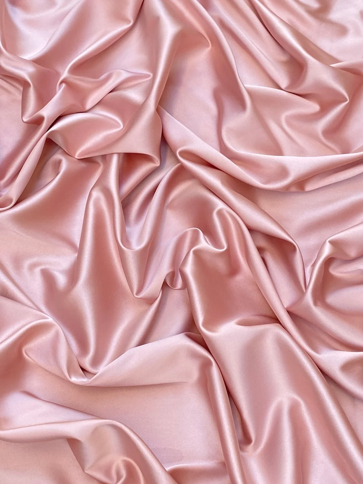 Blush Stretch Crepe Back Satin - Image 3