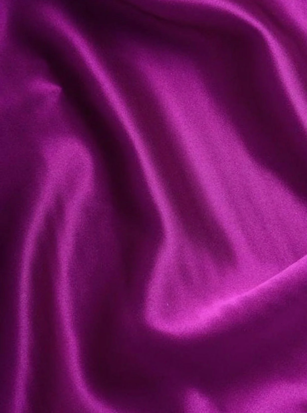 Magenta Silky Stretch Satin - Image 3