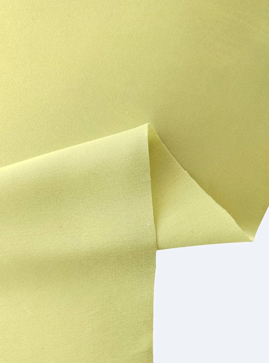 Pale Yellow Satin - Image 3