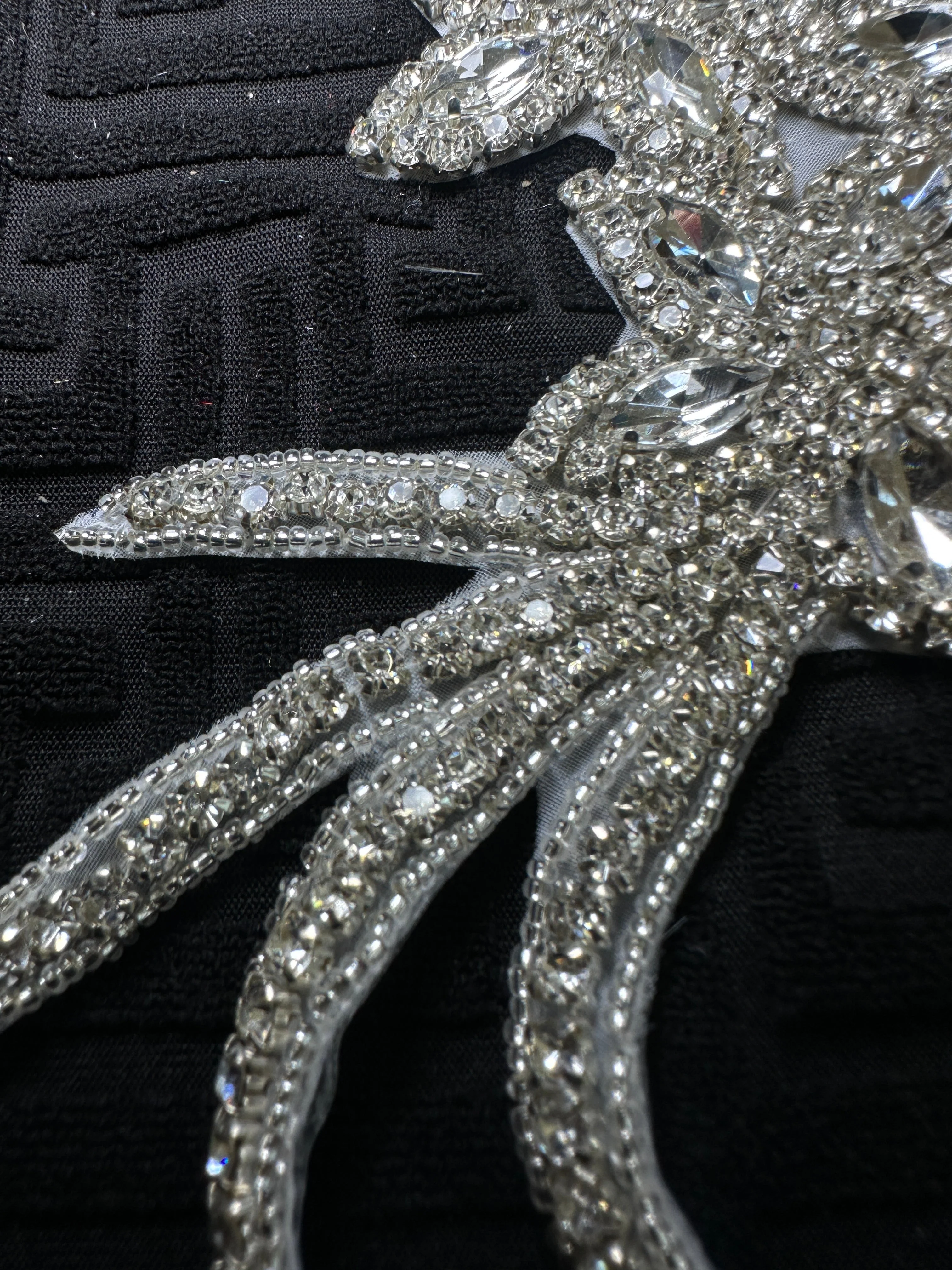 Britney Iron On & Sew On Rhinestones Applique - Image 3