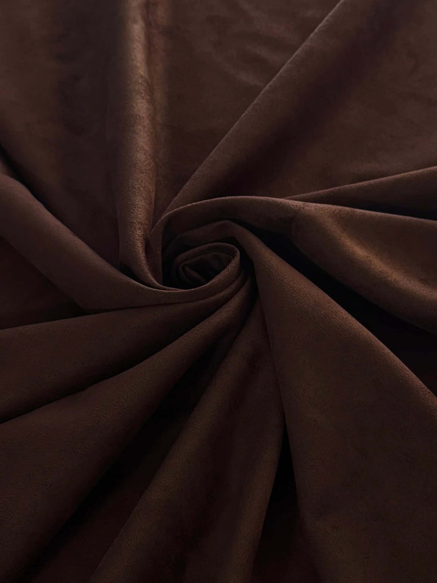 Brown Chocolate Stretch Apparel Techno Suede - Image 3