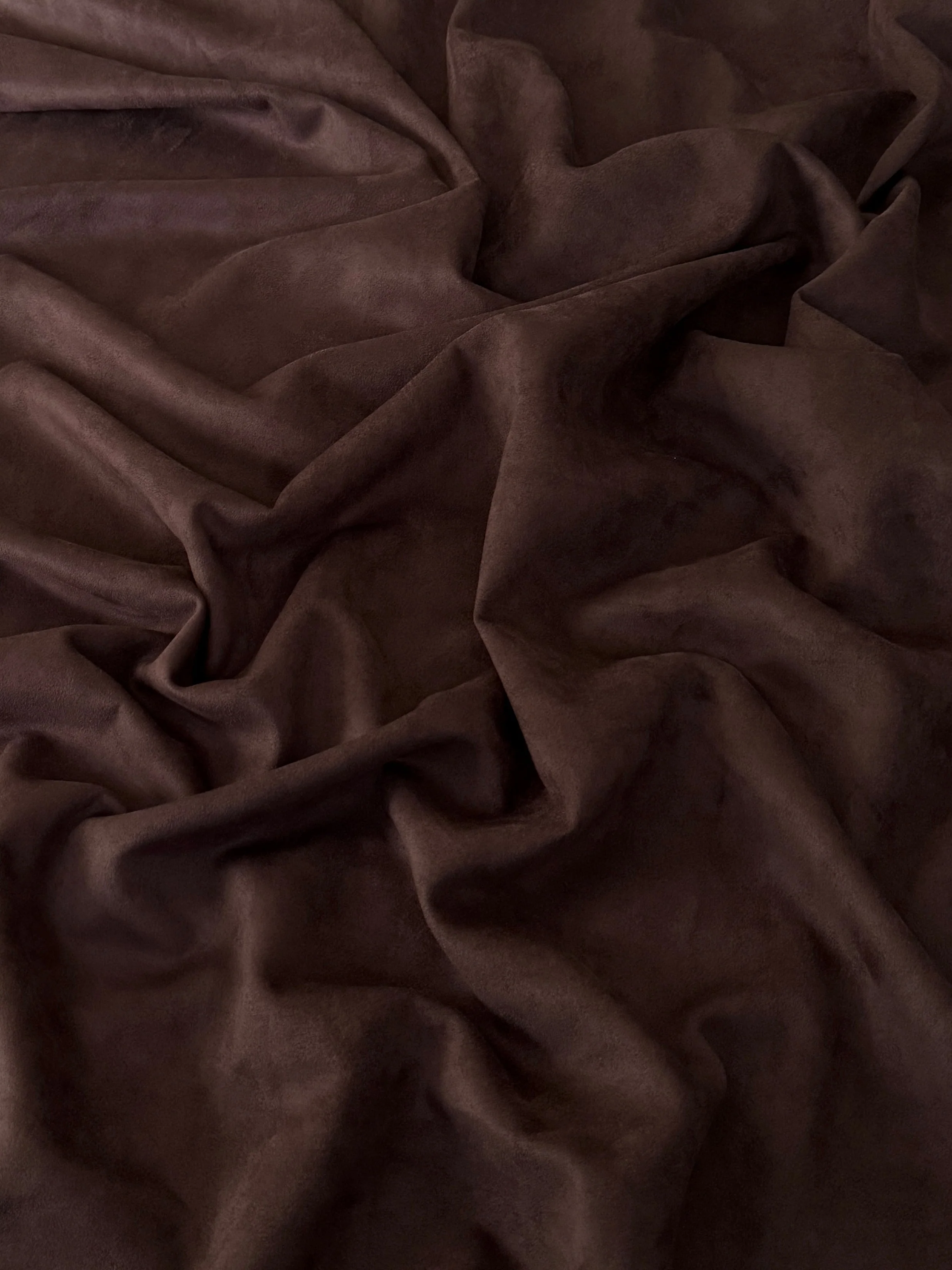 Brown Chocolate Stretch Apparel Techno Suede - Image 4