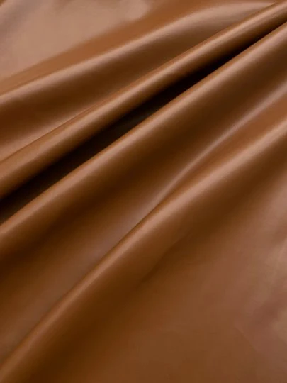 Brown Cognac 2 Way Stretch Faux Leather - Image 6