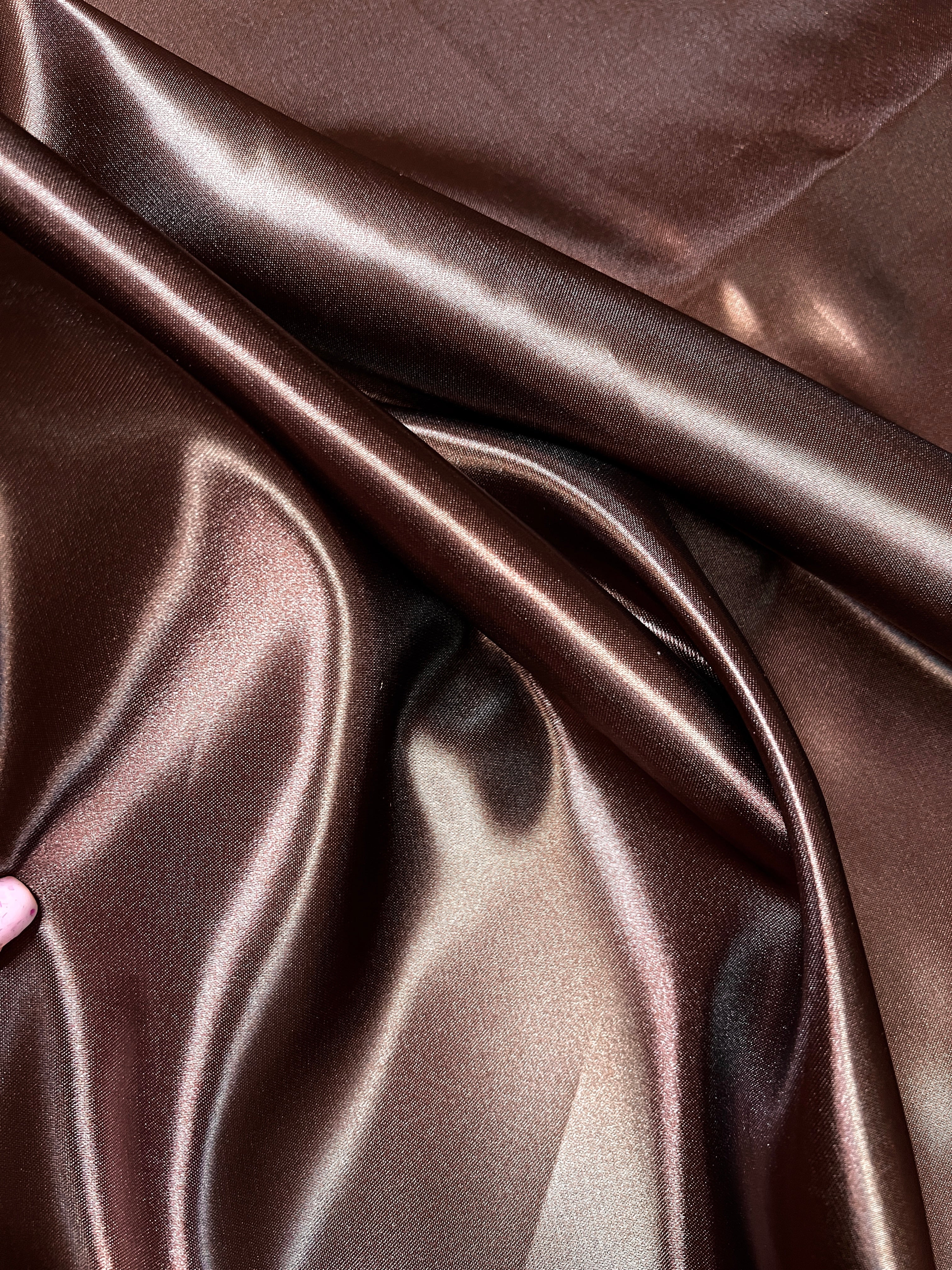 Brown Duchesse Satin - Image 5