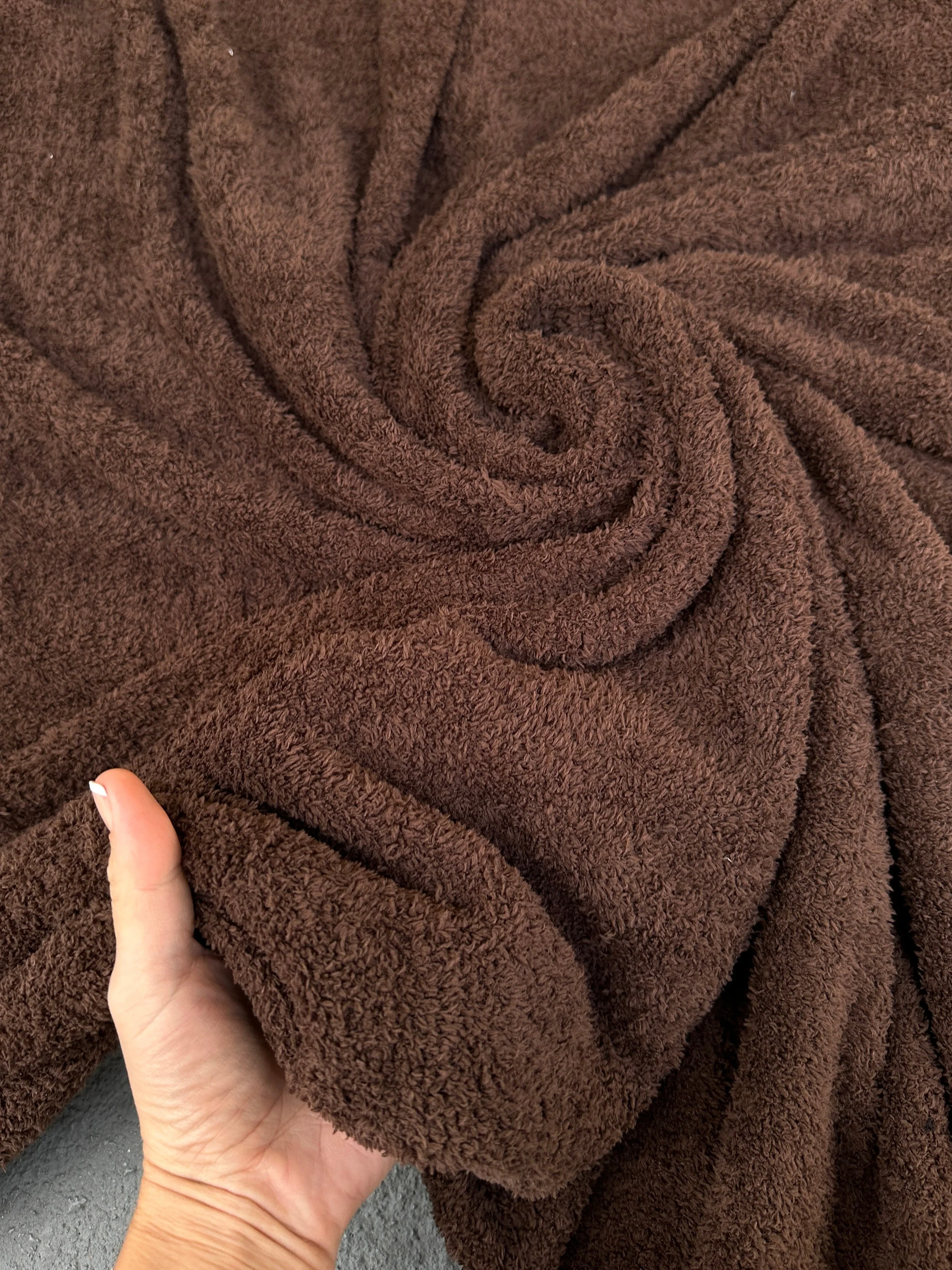 Brown Terry Cloth Knit - Image 5