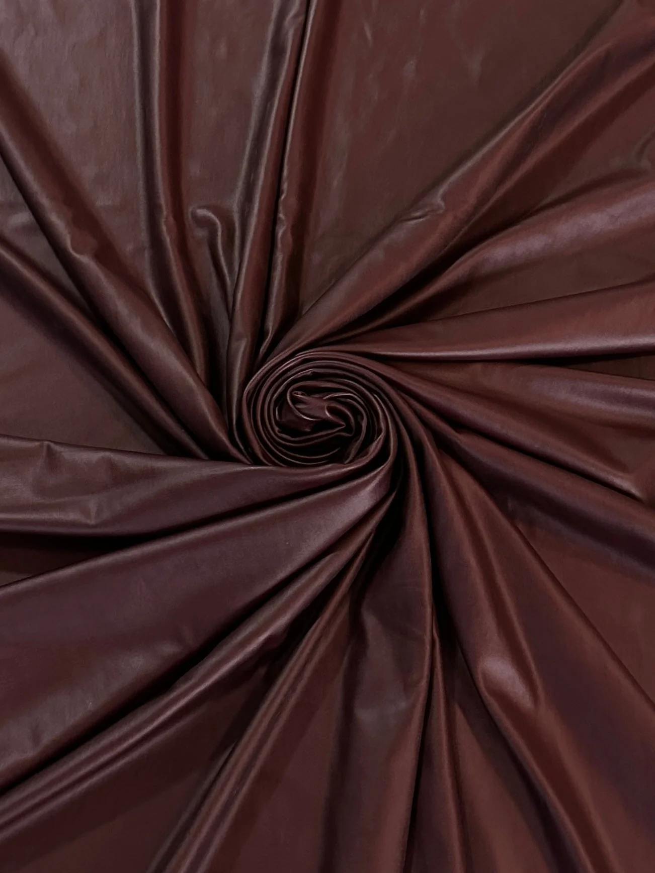 Burgundy 4 Way Stretch Faux Leather - Image 6