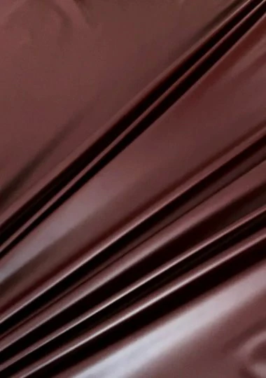 Burgundy 4 Way Stretch Faux Leather - Image 4