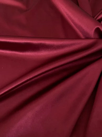 Burgundy Shiny Nylon Spandex - Image 8