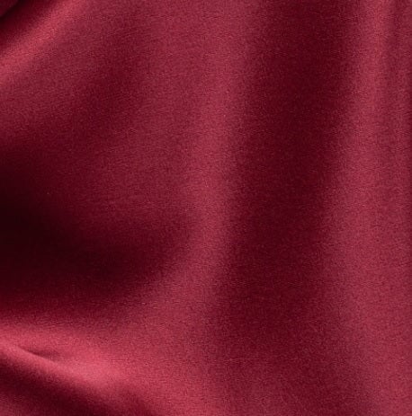 Burgundy Silky Stretch Satin - Image 5