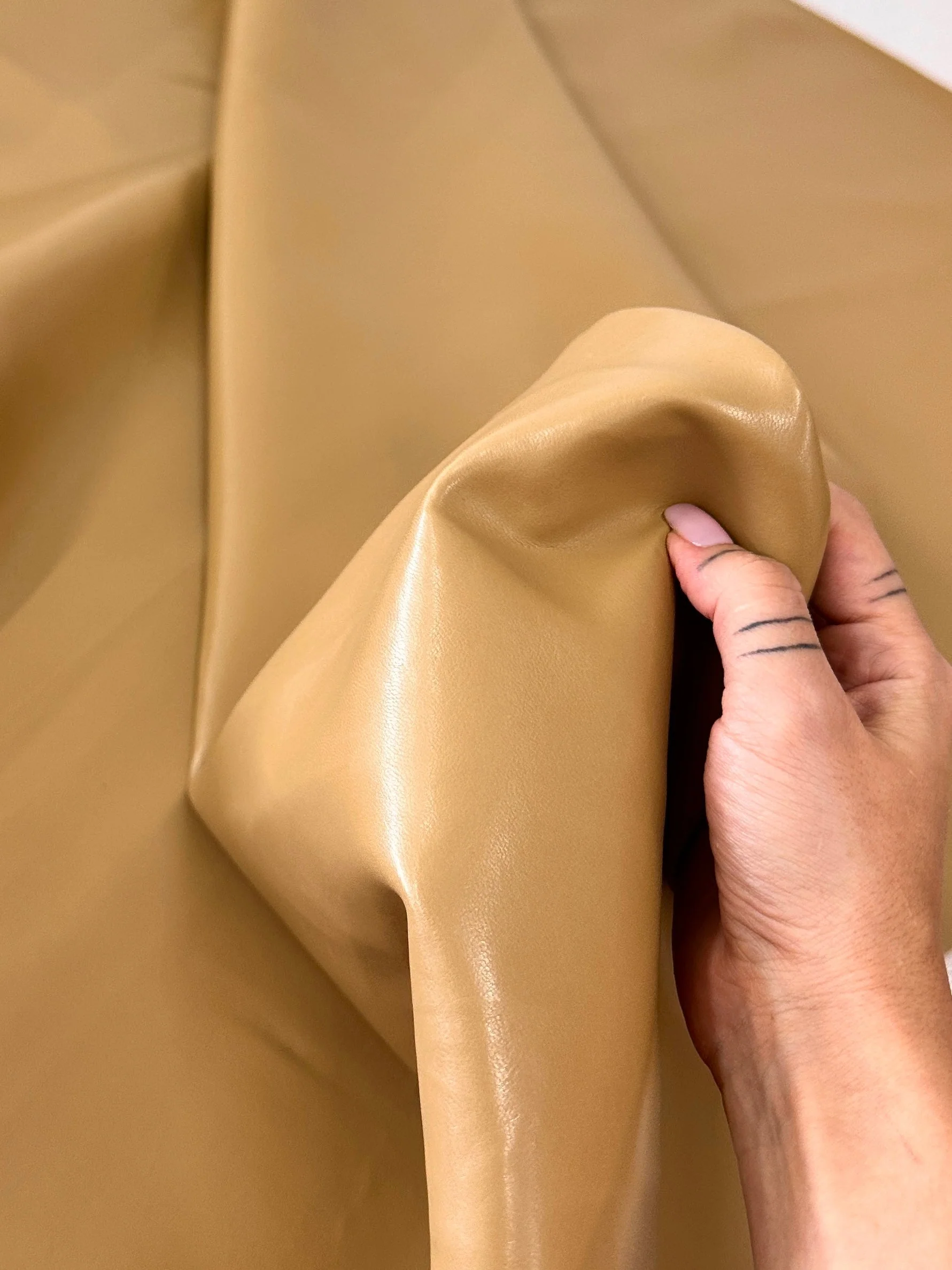 Caramel Faux Leather - Image 2