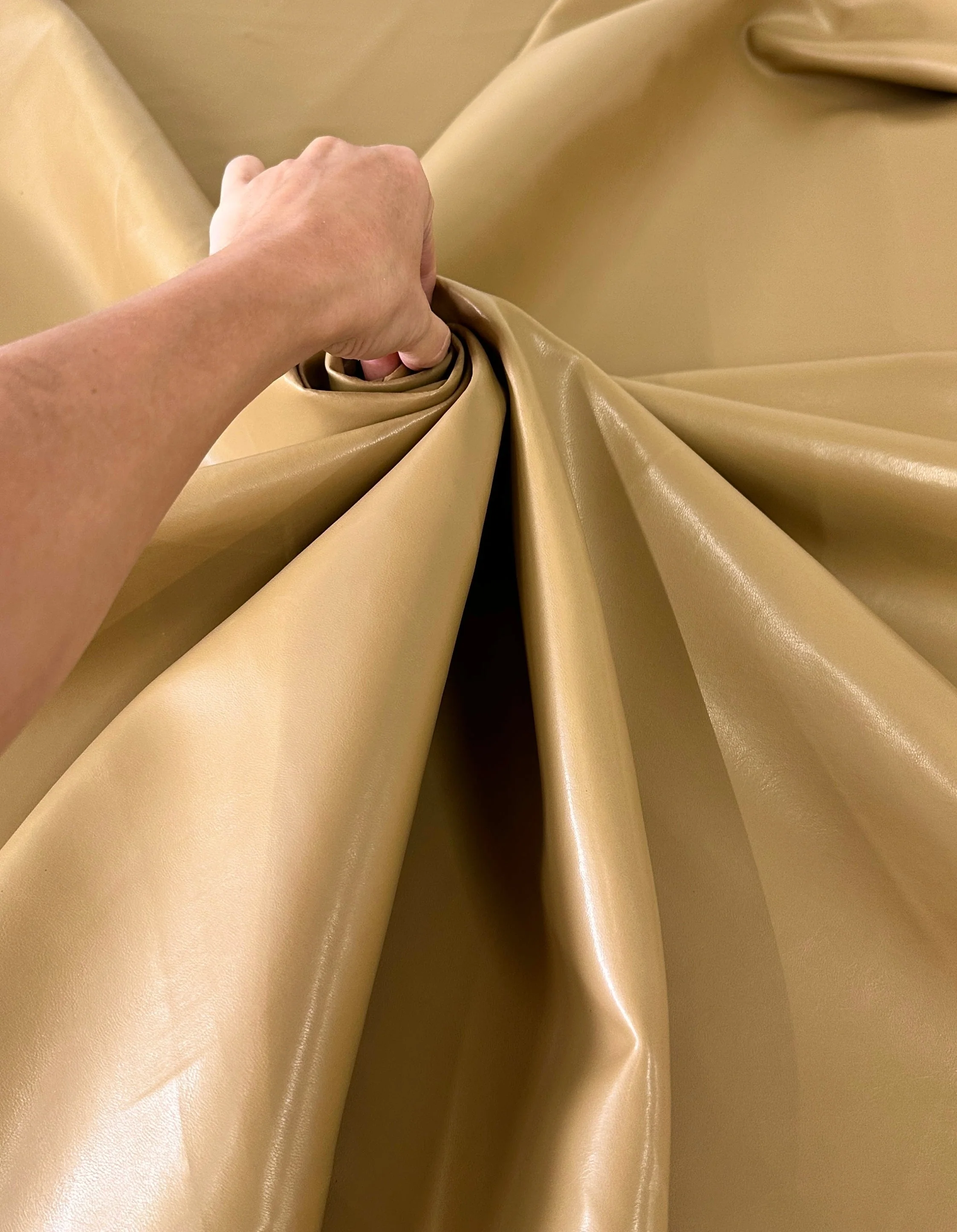 Caramel Faux Leather - Image 8