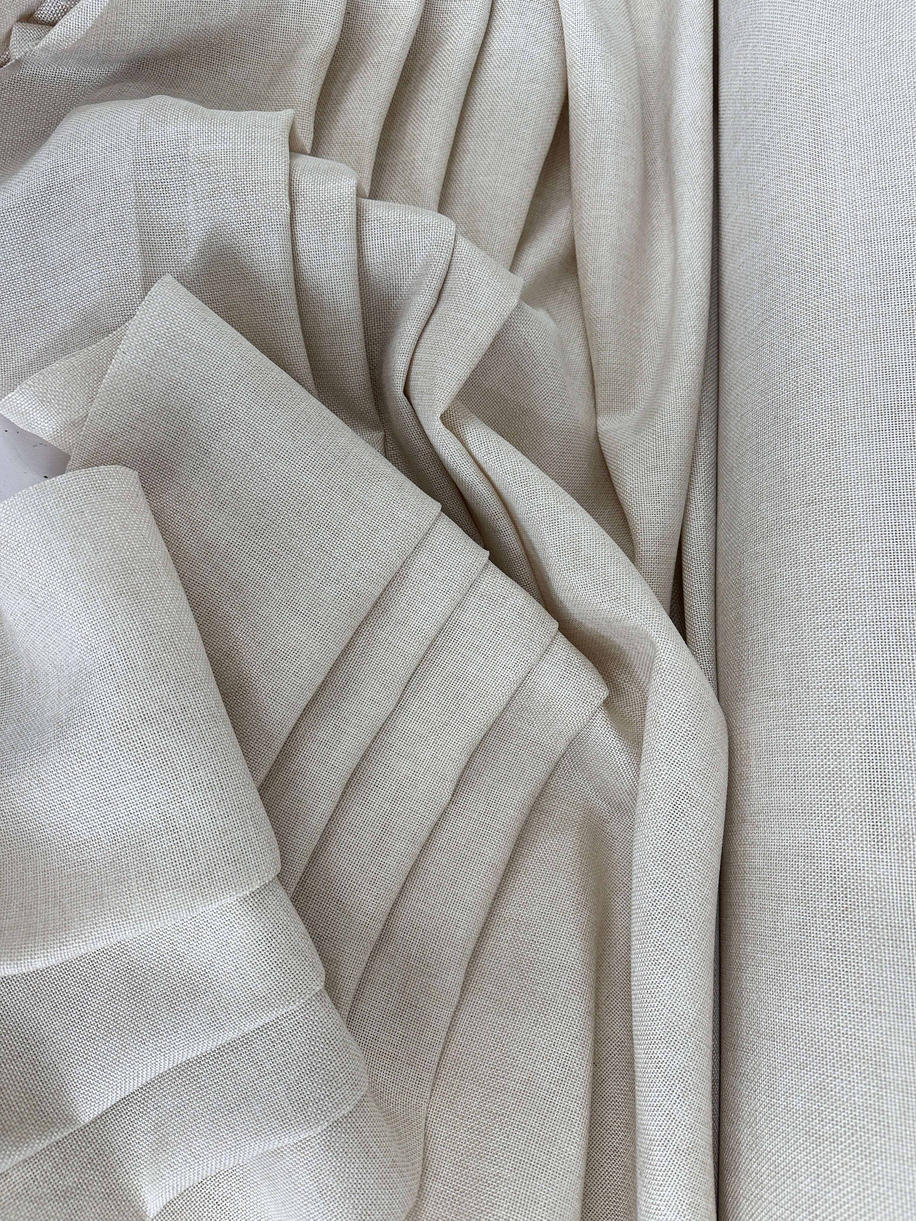 Champagne Faux Linen - Image 9