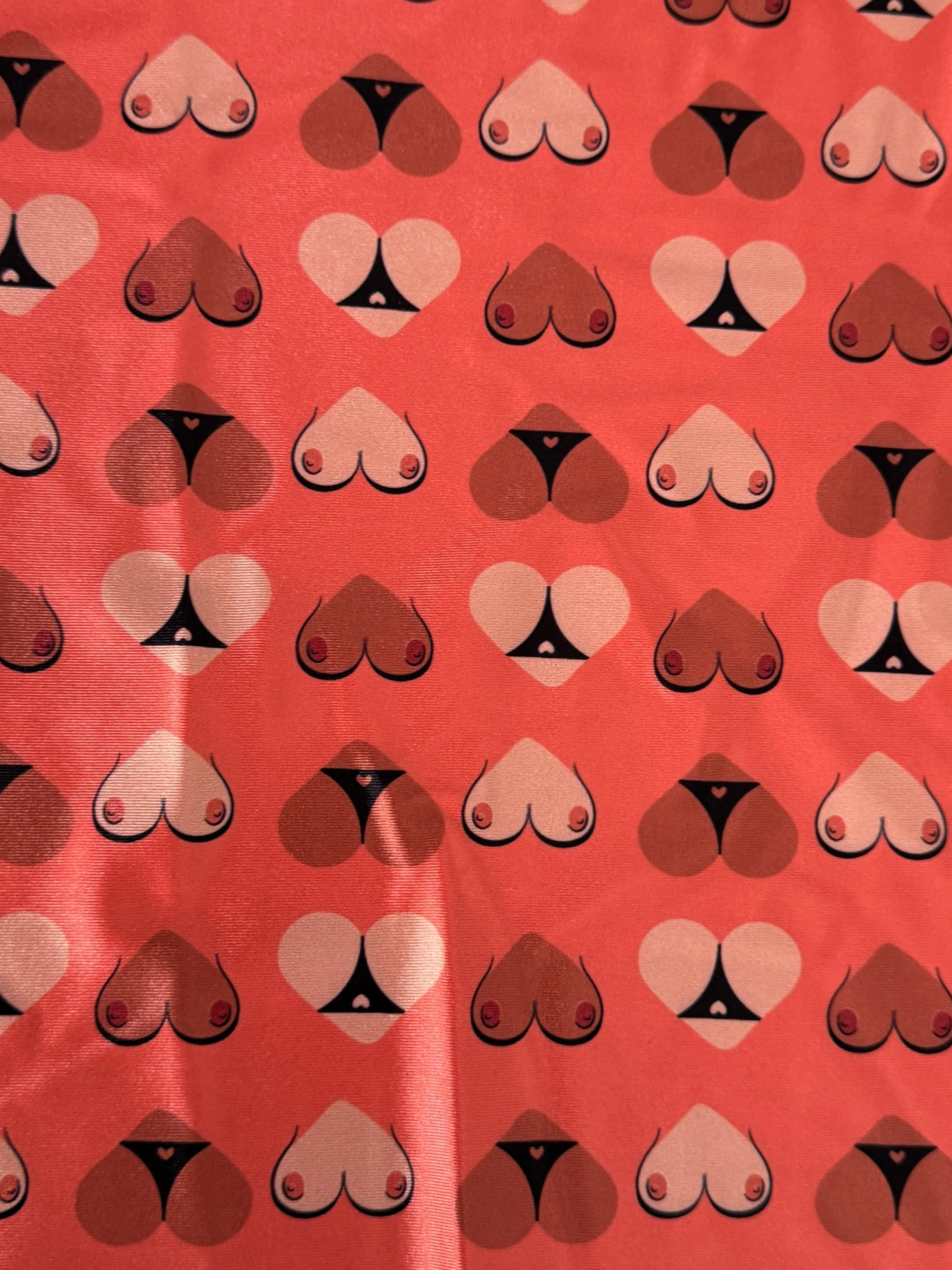 Cheeky Hearts Nylon Spandex - Image 4