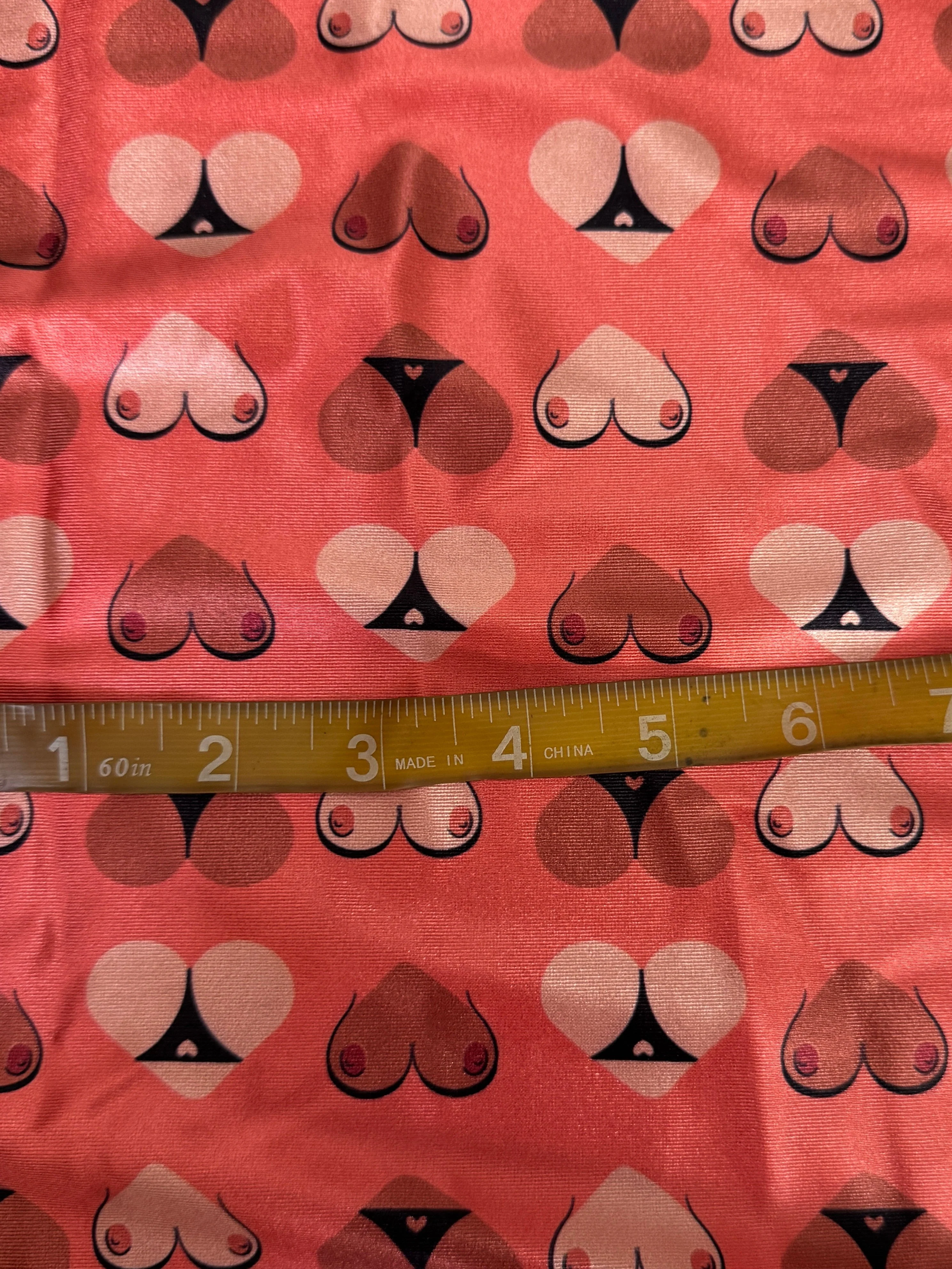 Cheeky Hearts Nylon Spandex - Image 7