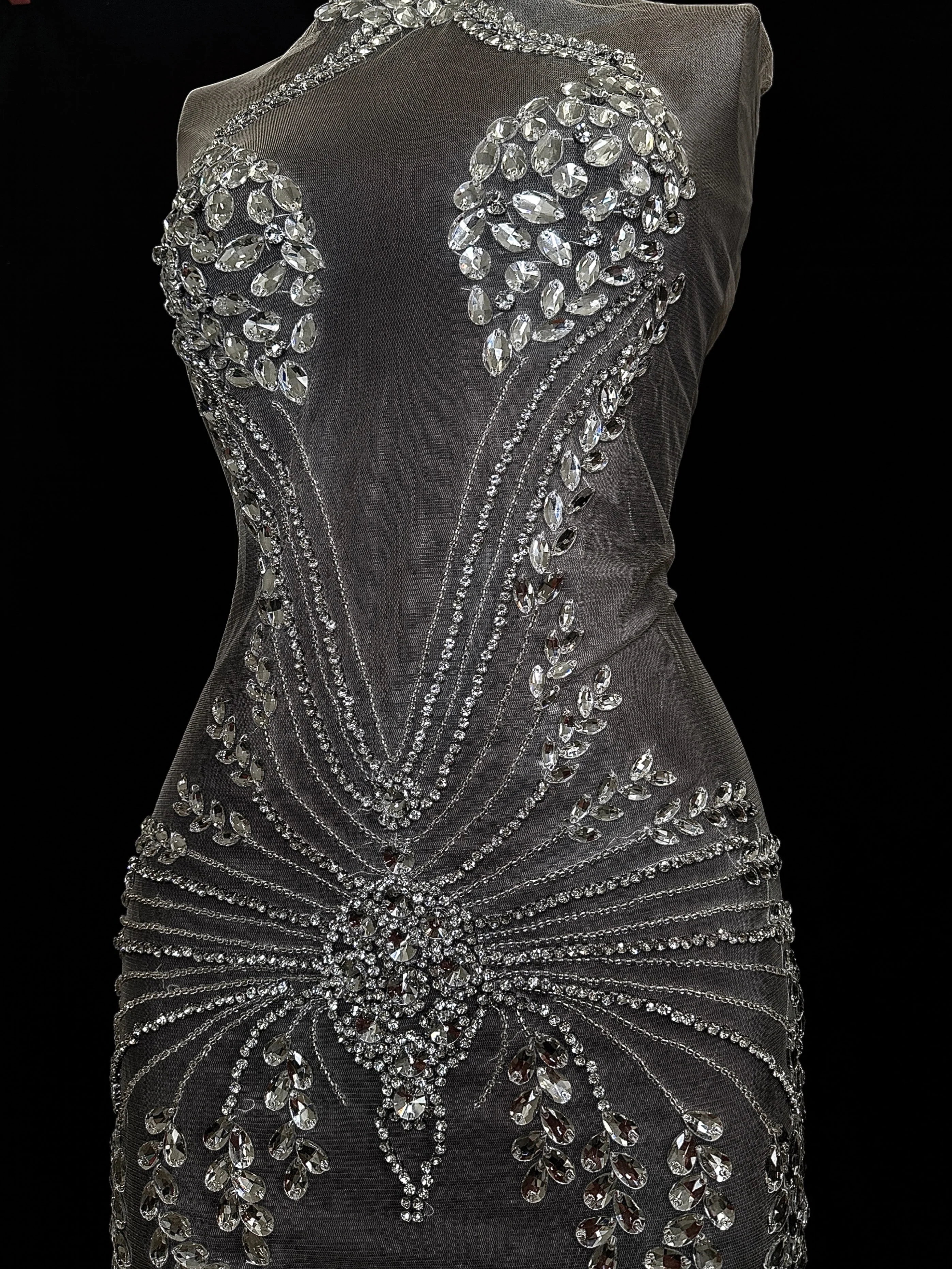 Chelsea Rhinestones Applique Bodice - Image 6