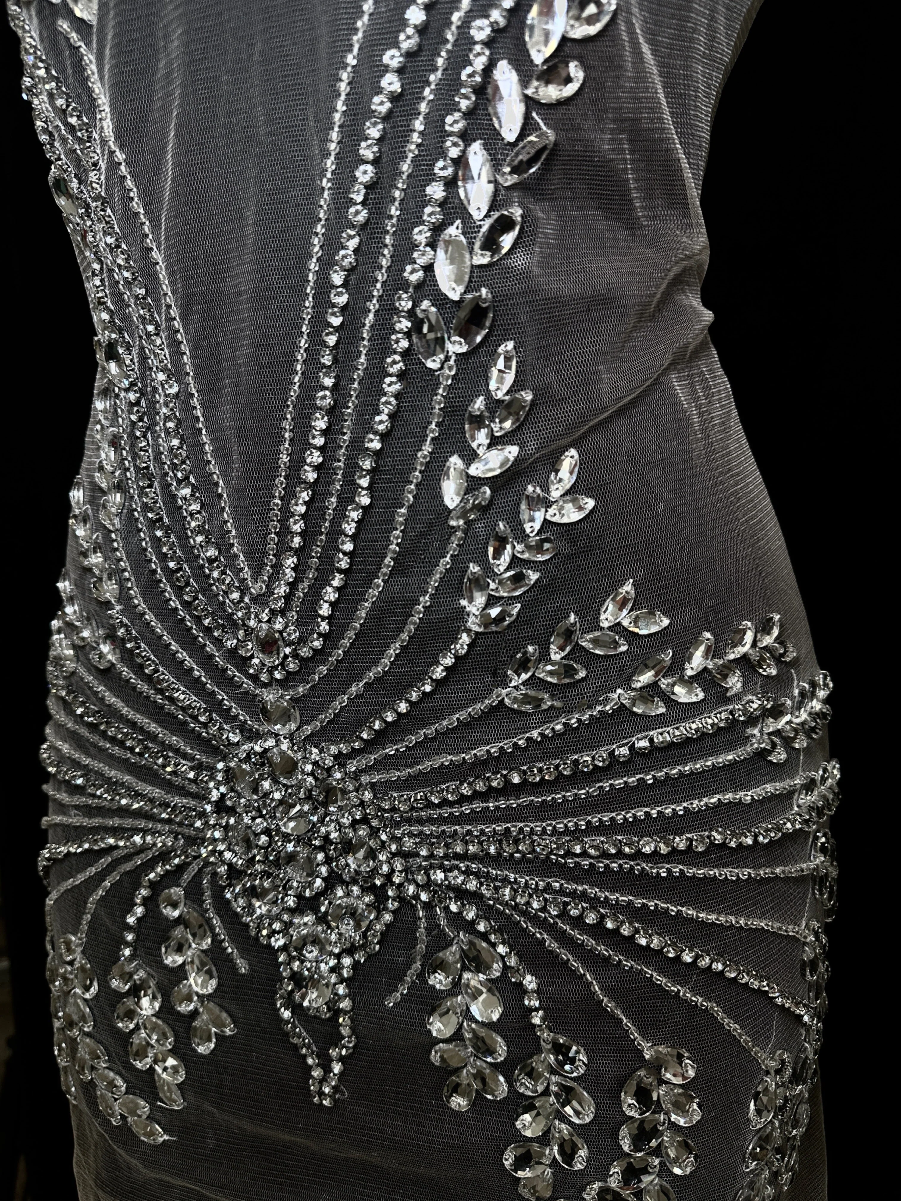 Chelsea Rhinestones Applique Bodice - Image 7