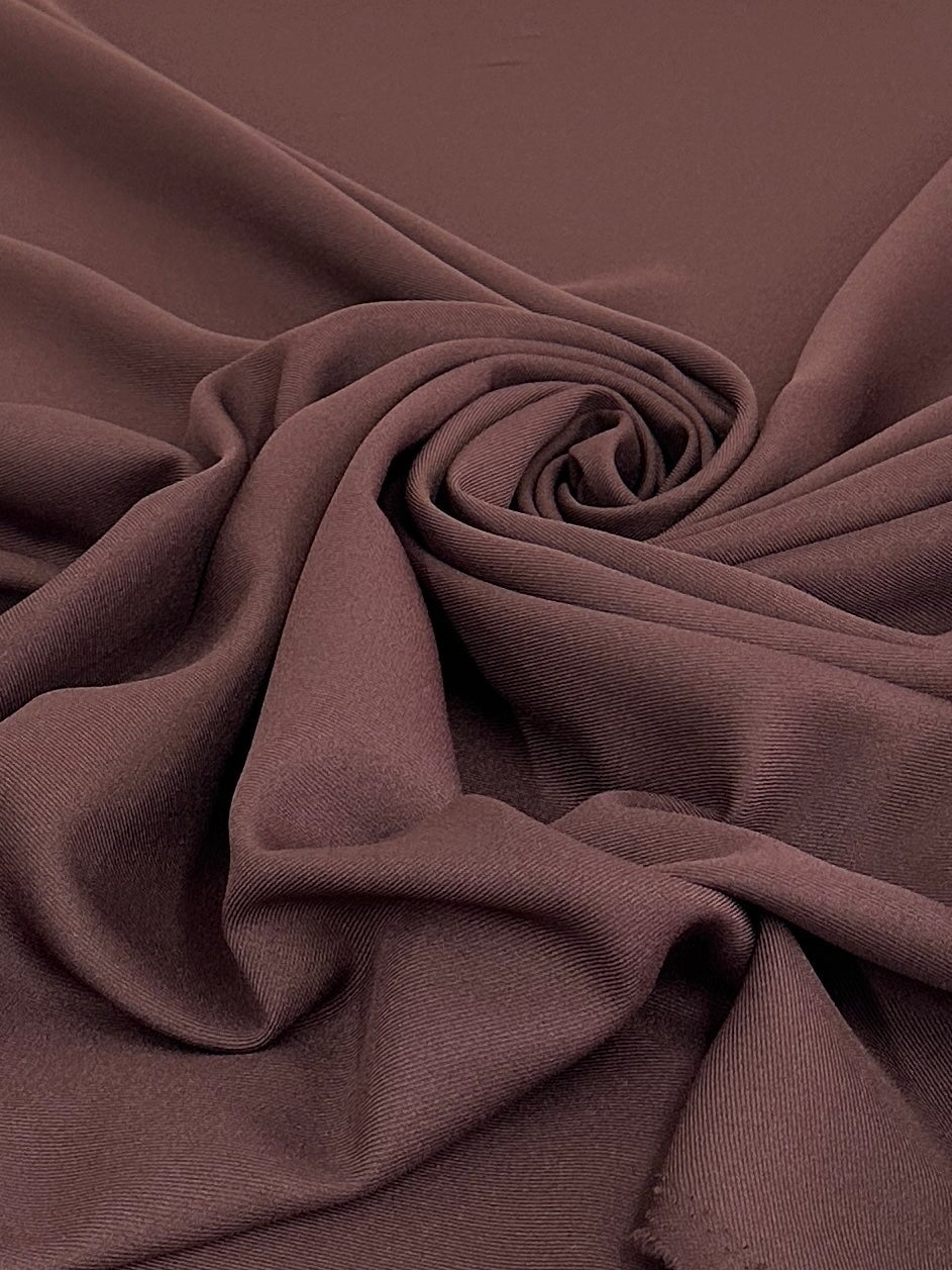 Deluxe Chocolate Brown Gabardine