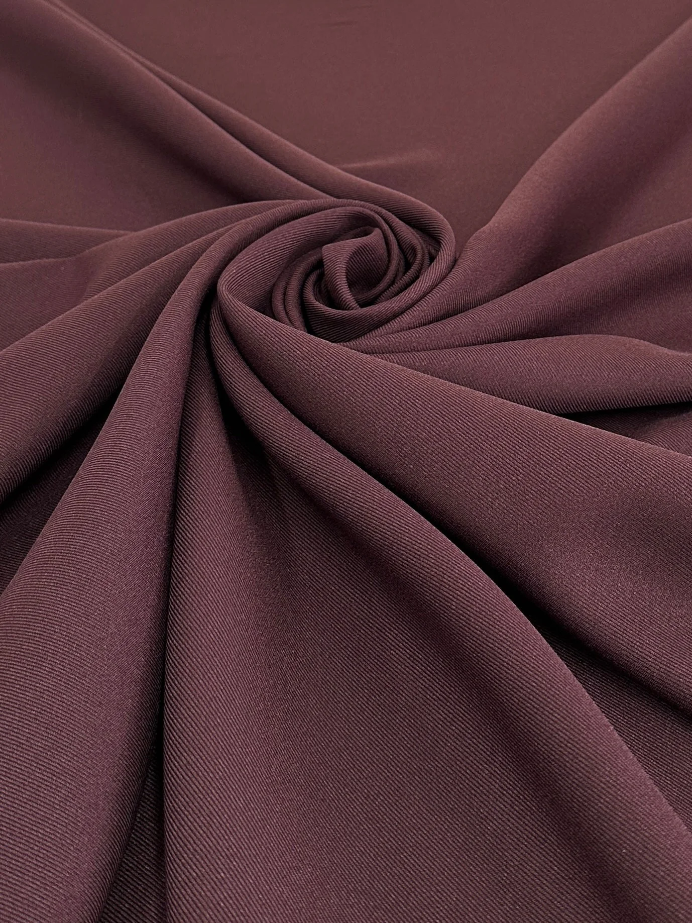 Deluxe Chocolate Brown Gabardine - Image 10