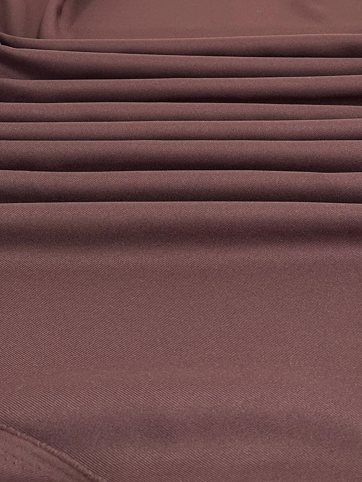 Deluxe Chocolate Brown Gabardine - Image 2