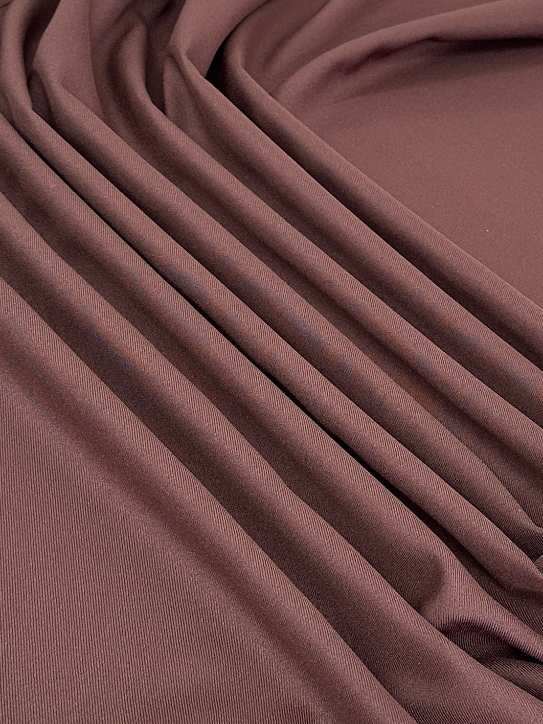 Deluxe Chocolate Brown Gabardine - Image 5