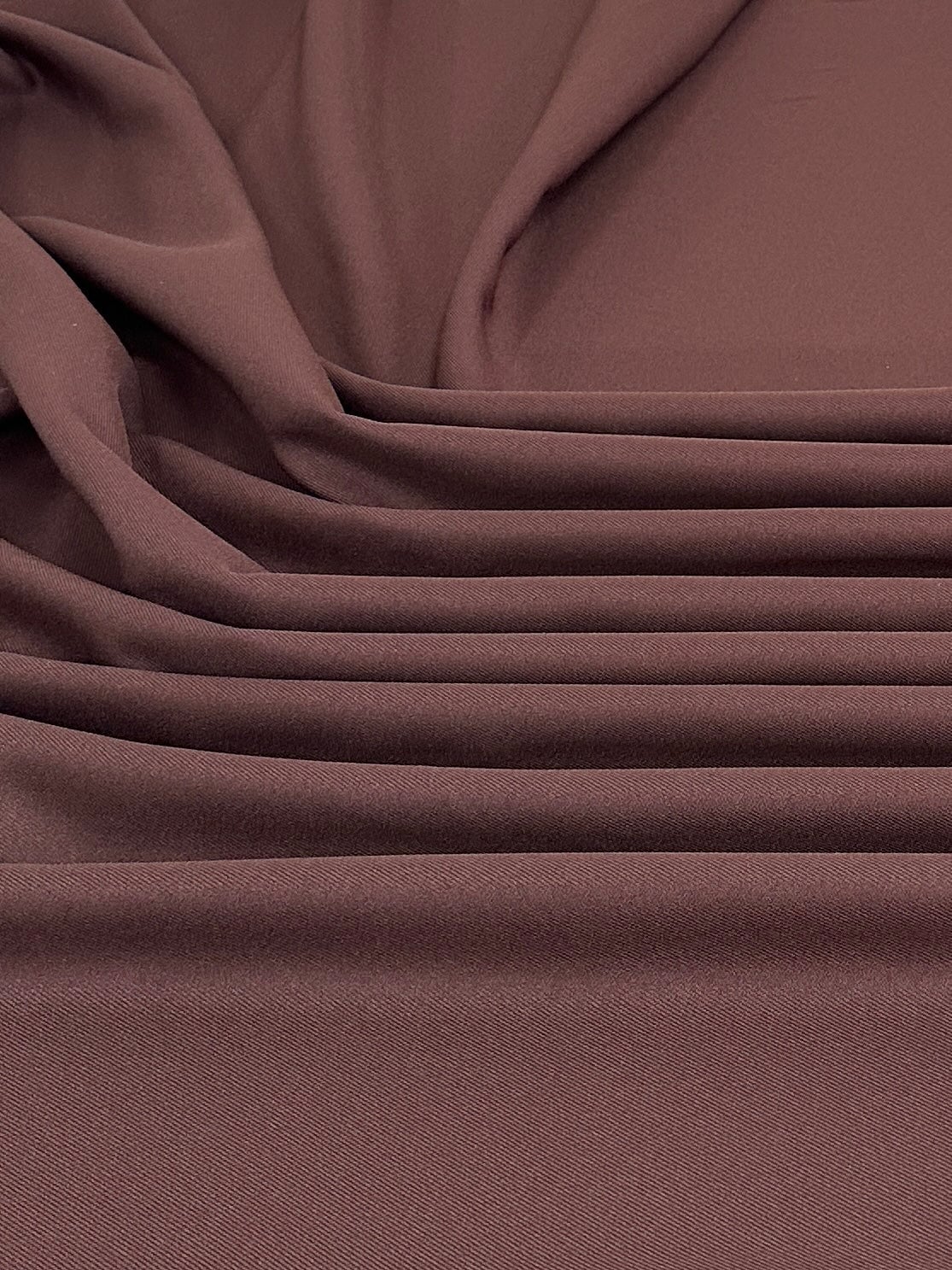 Deluxe Chocolate Brown Gabardine - Image 8