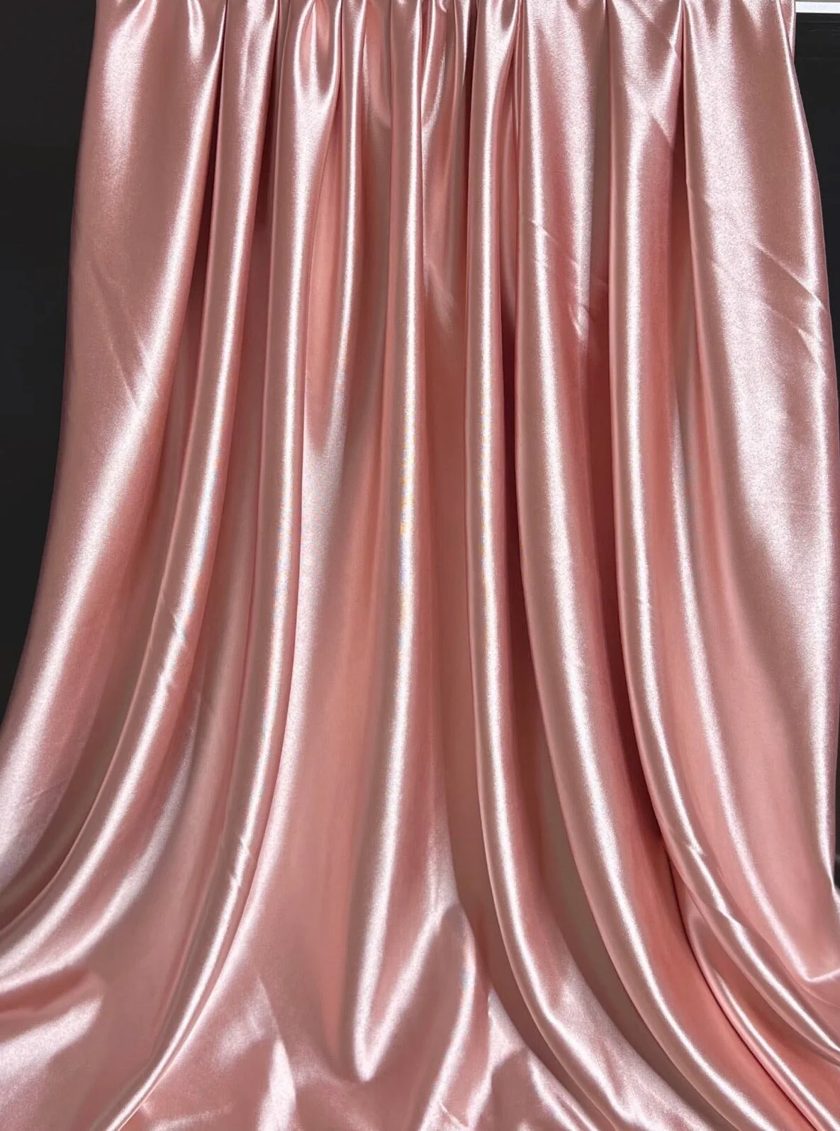 Blush Pink Shiny Nylon Spandex - Image 10