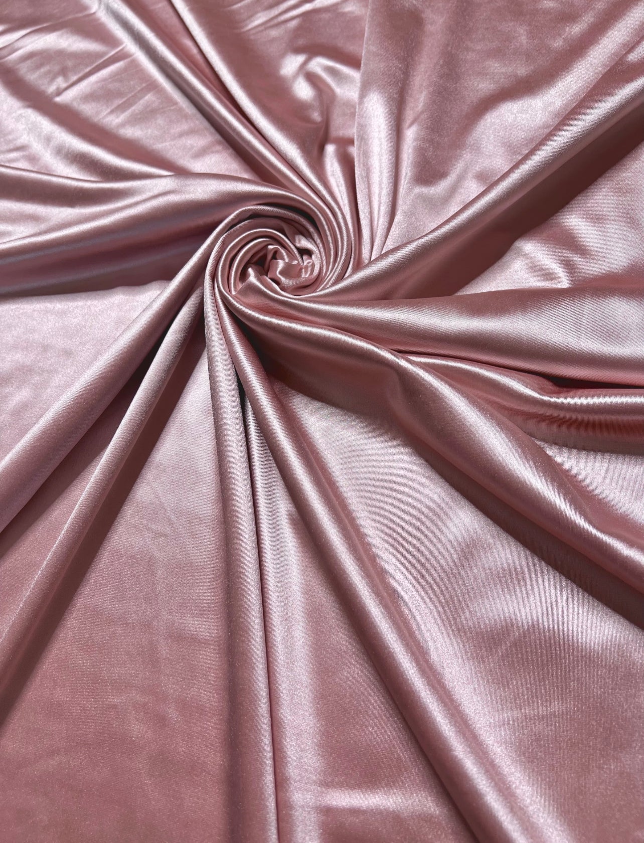 Blush Pink Shiny Nylon Spandex - Image 11