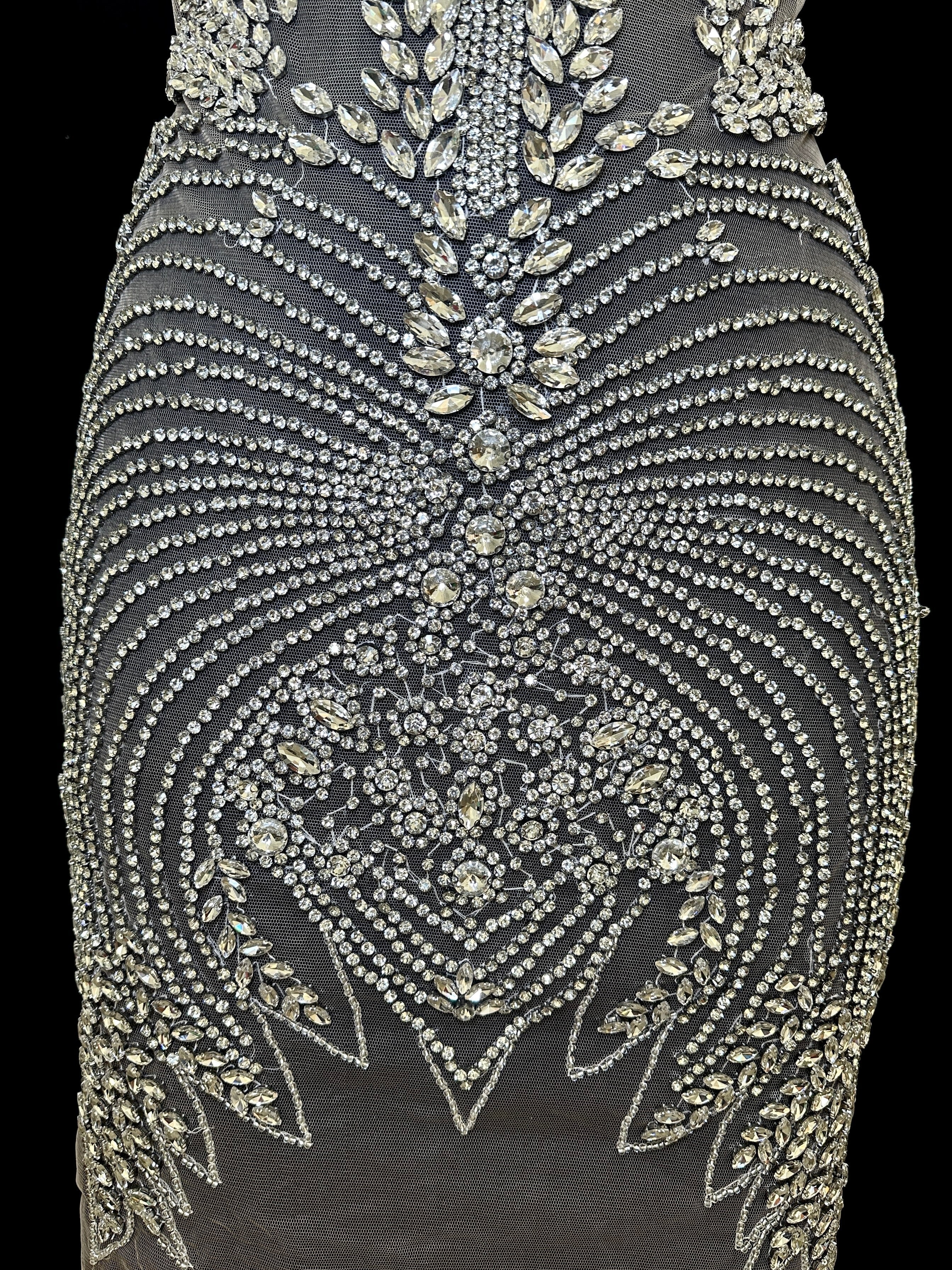 Daisy Silver Bodice Applique - Image 4